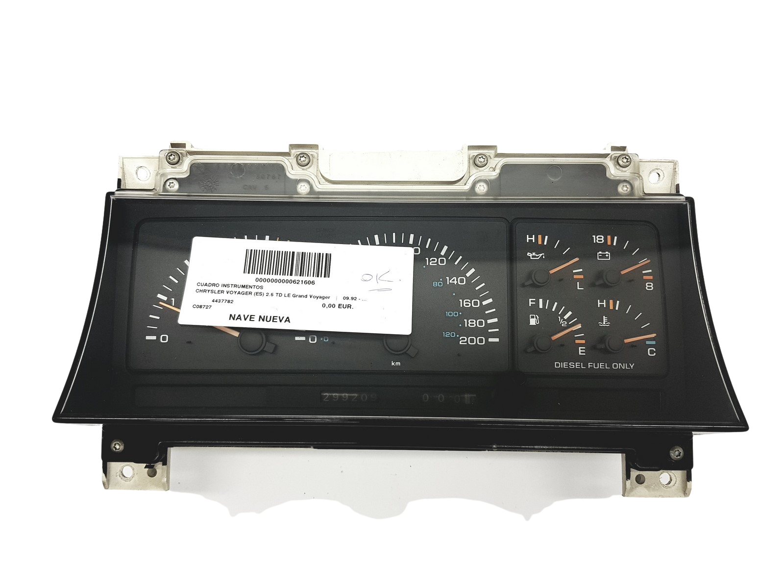 Tacho Kombiinstrument Chrysler Voyager 4437782 4437589 58713 main product photo