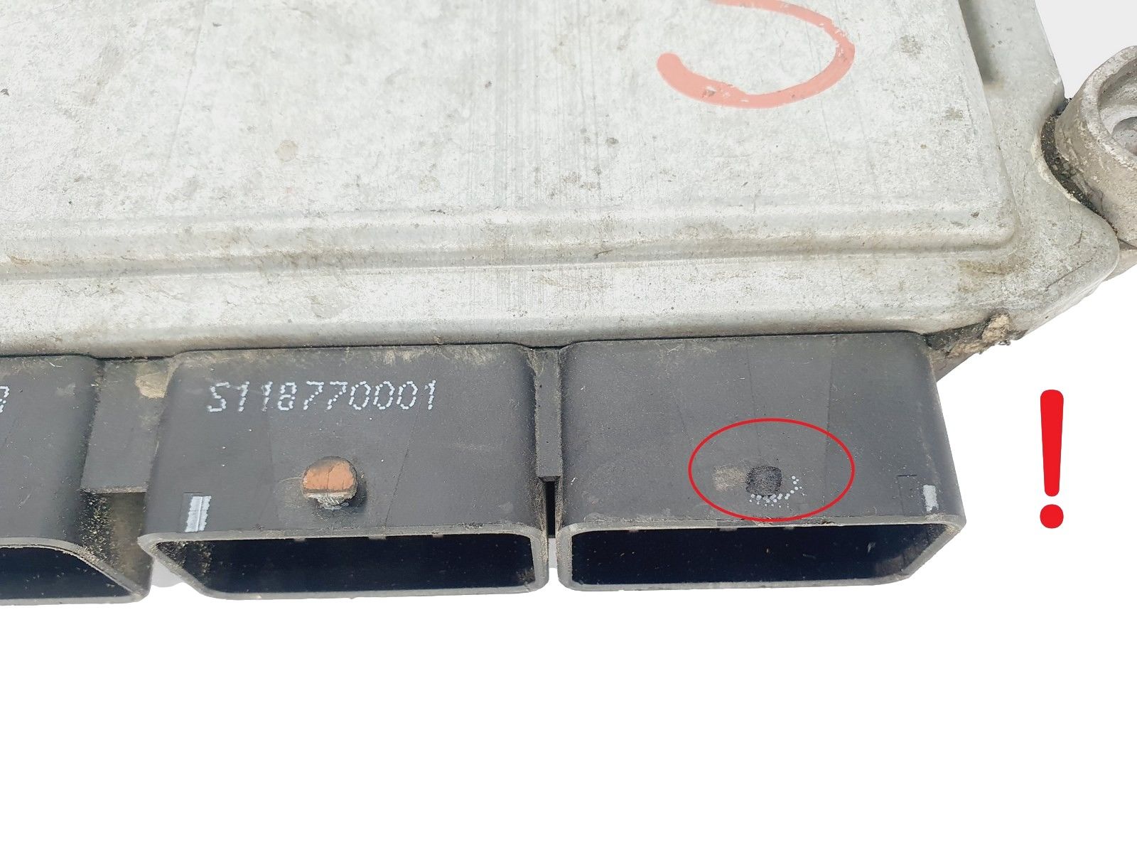 Steuergerät 5WS40162A-T 3M51-12A650-NA SID803 Ford Siemens 45096 main product photo