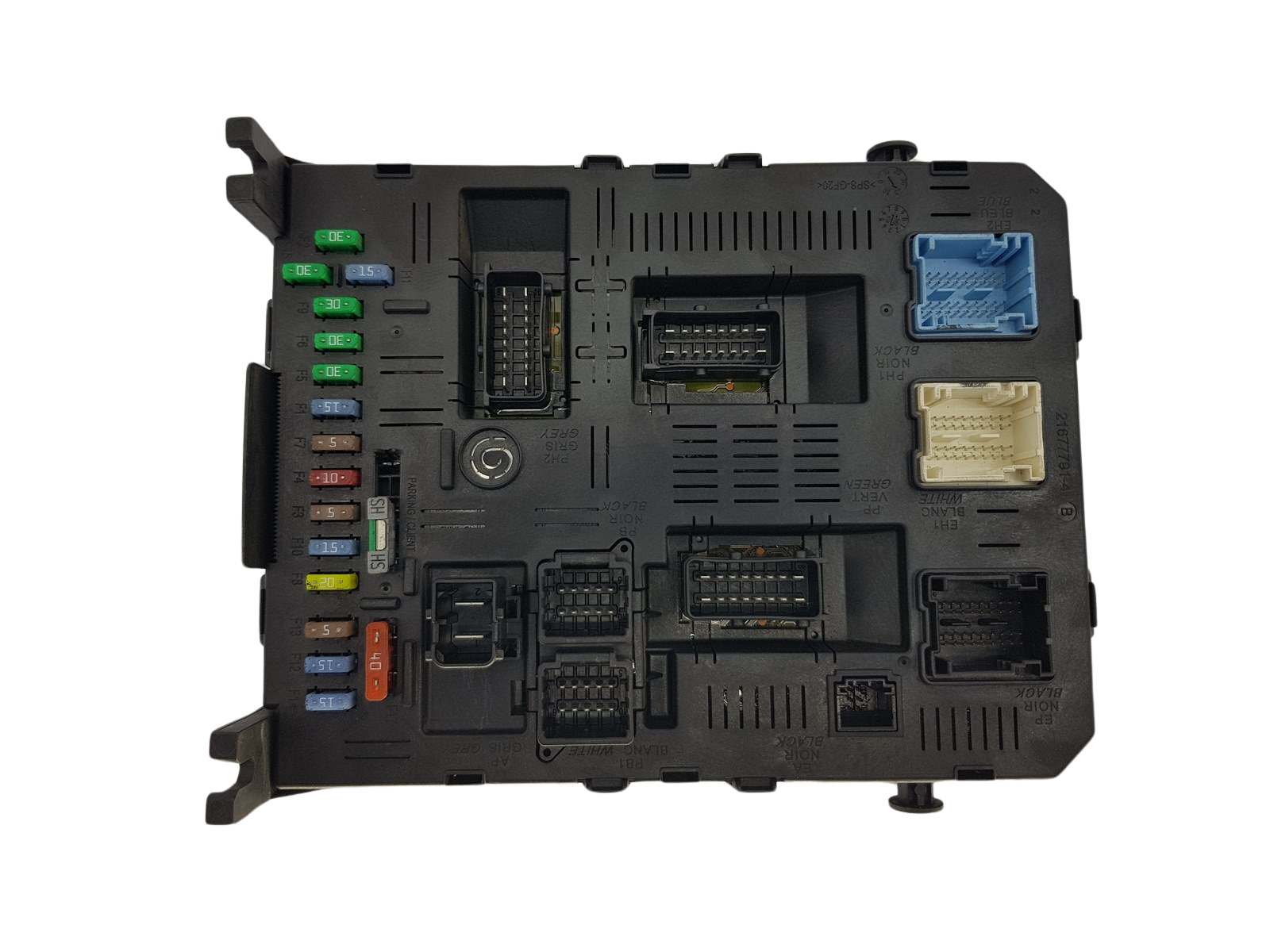 Steuergerät BSI 2004 H05 9661940480 PSA Johnson Controls 1686 main product photo
