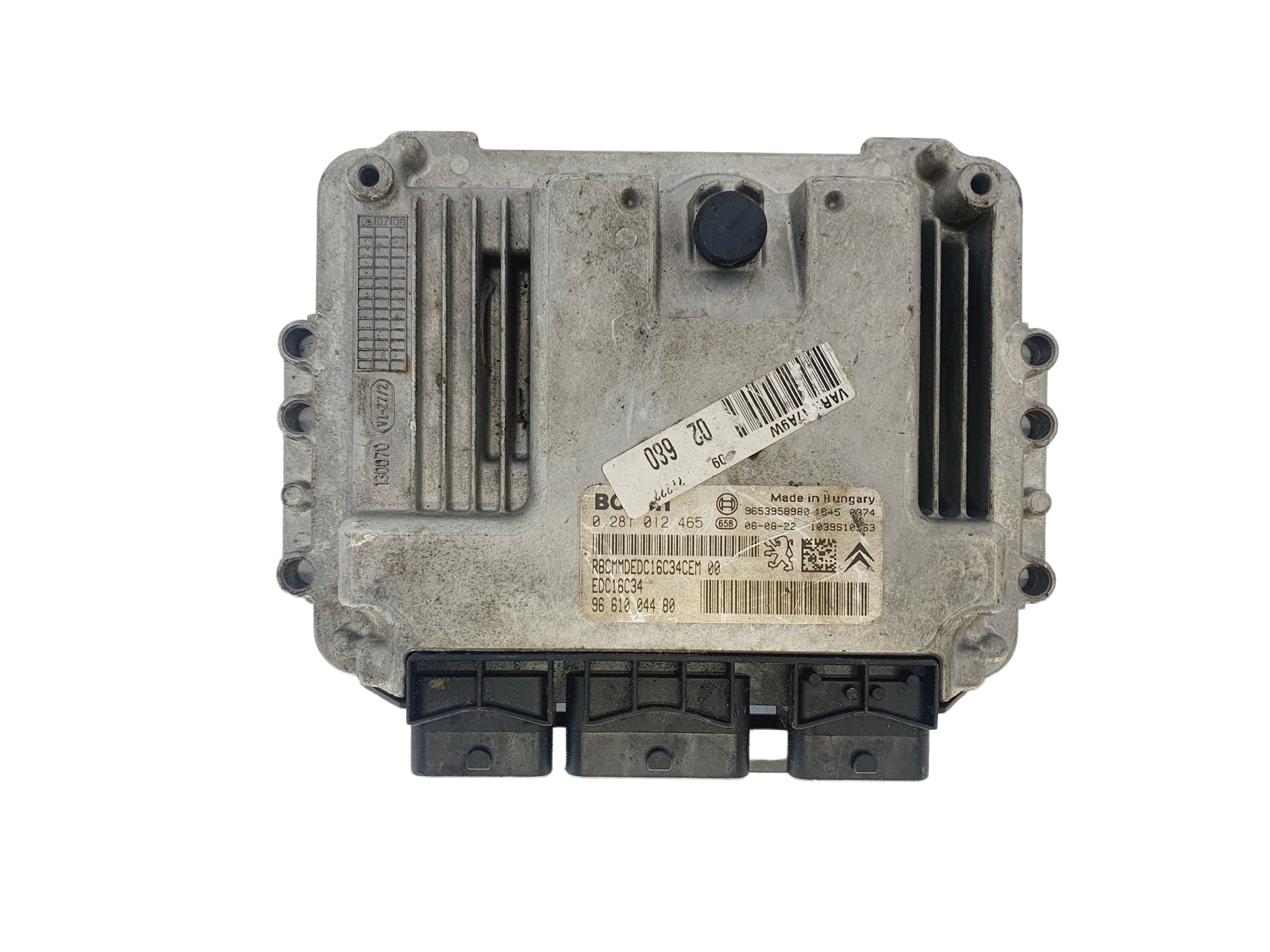 Steuergerät 0281012465 9661004480 9653958980 PSA Bosch 45946 main product photo