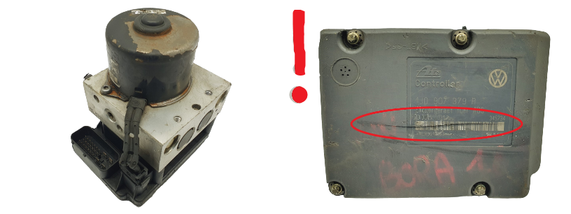 Abs-Pumpe VW Seat Skoda Audi 1J0614117D 1J0907379P ATE 61633 main product photo