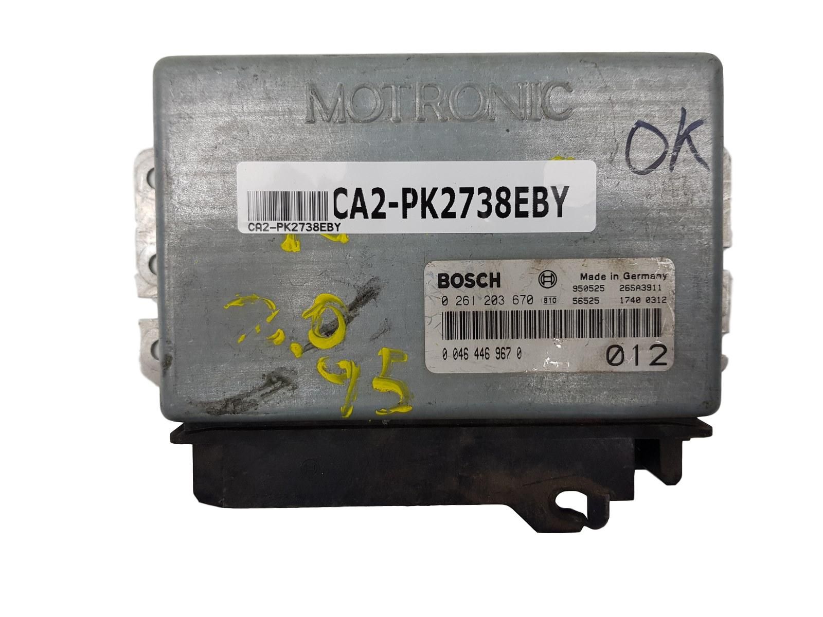 Motorsteuerung 00464469670 0261203670 Lancia Bosch 2738 main product photo