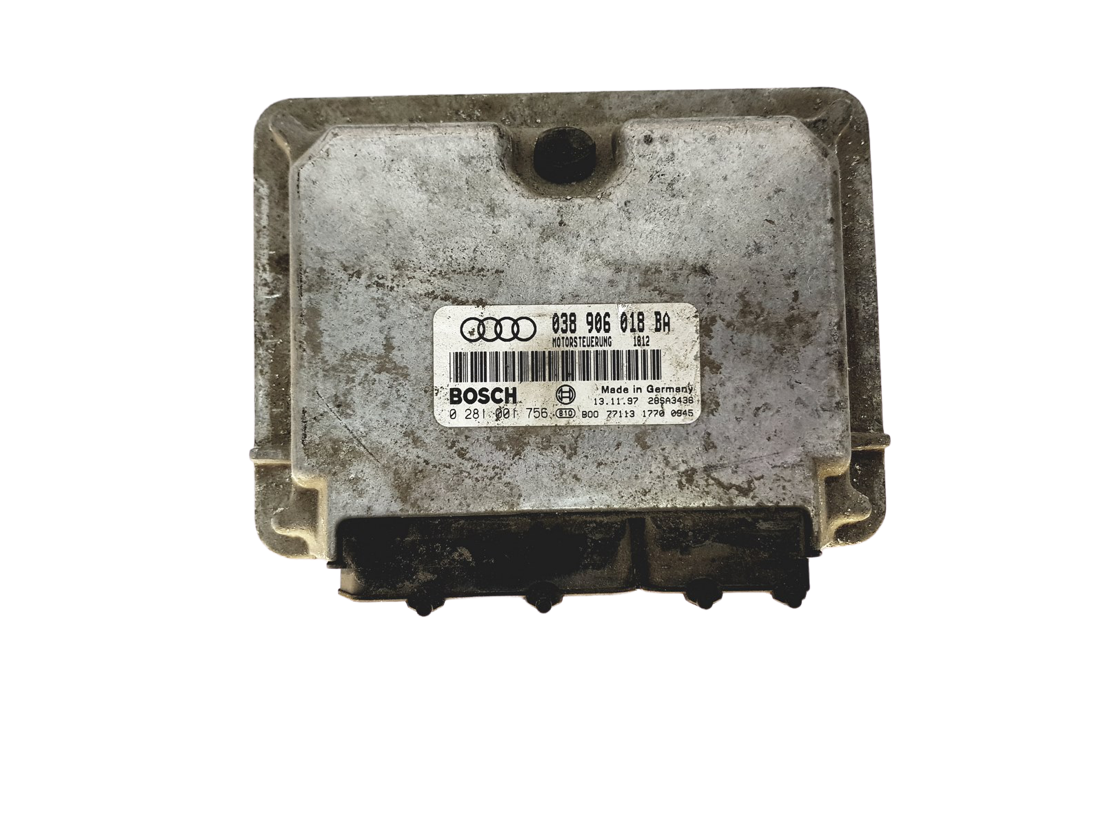 Steuergerät 038906018BA 0281001756 Audi Bosch 27828 main product photo
