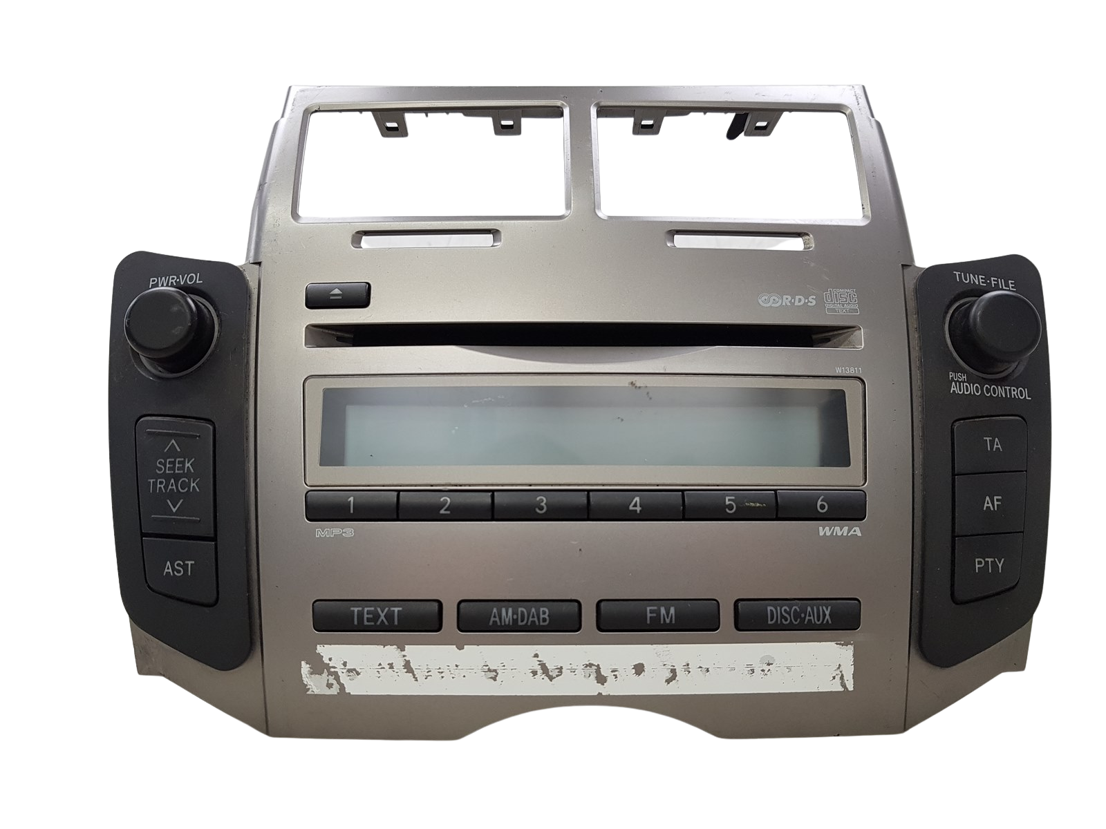 Cd-Radio Mit Mp3 Toyota Yaris 86120-0D490 W13811 Fujitsu 1270 main product photo