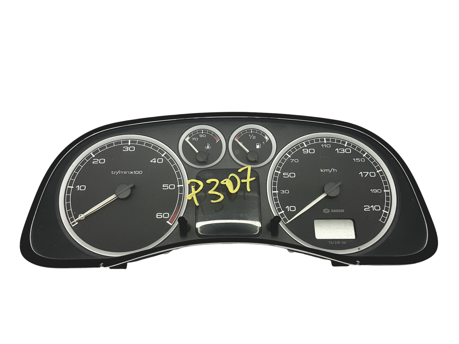 Tacho Kombiinstrument Peugeot 307 9636708880 E 05 54498 main product photo