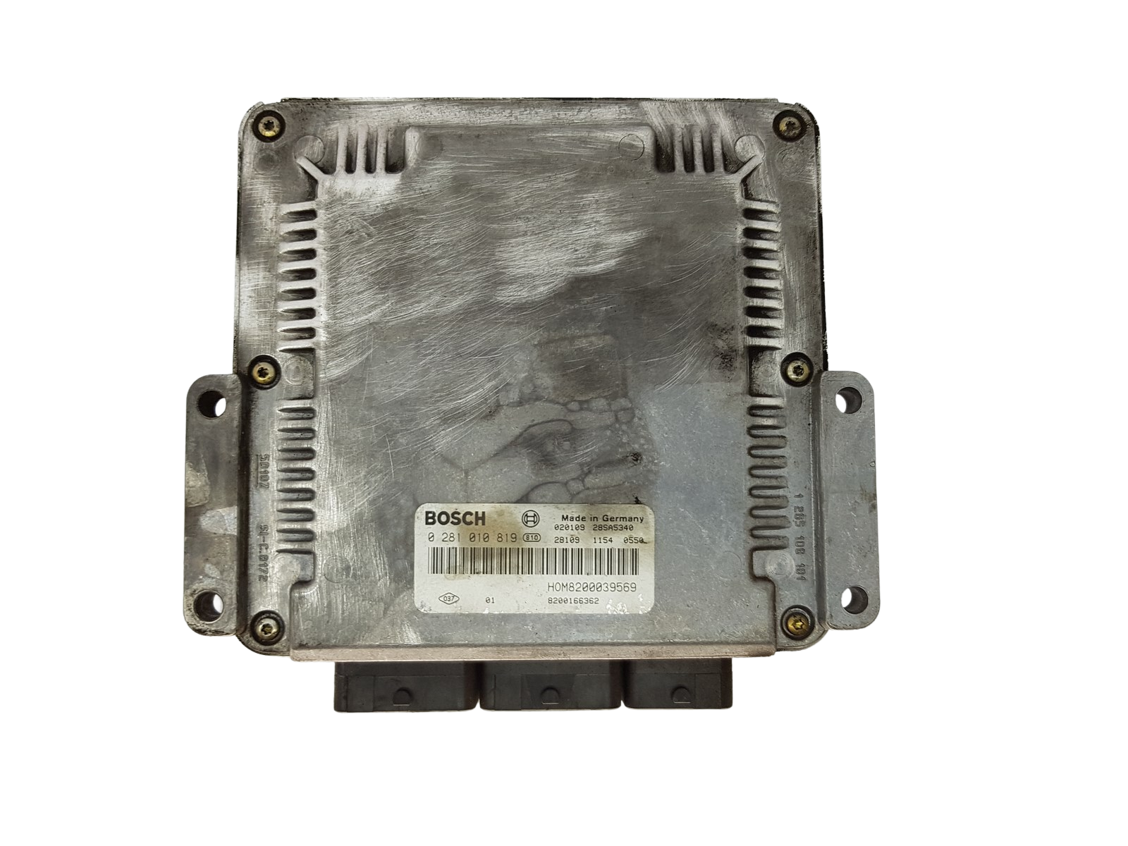 Steuergerät 0281010819 8200039569 8200166362 Renault Bosch 15616 main product photo