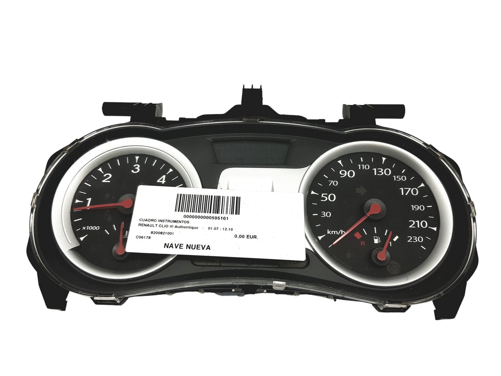Tacho Kombiinstrument Renault Clio 3 8200821001 C 58126 main product photo