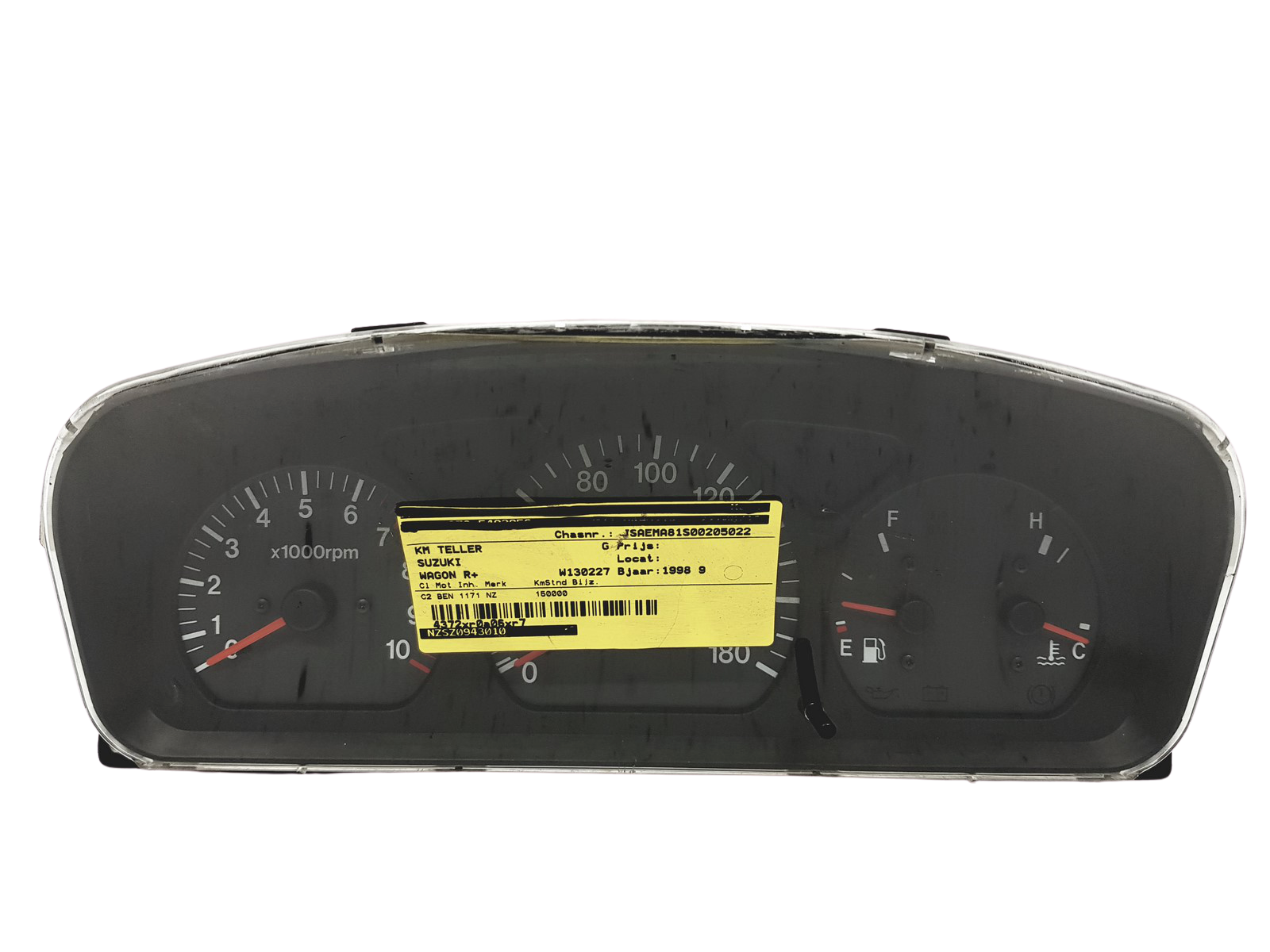 Tacho Kombiinstrument Suzuki Wagon 34100-7FC 34101-75F11 main product photo