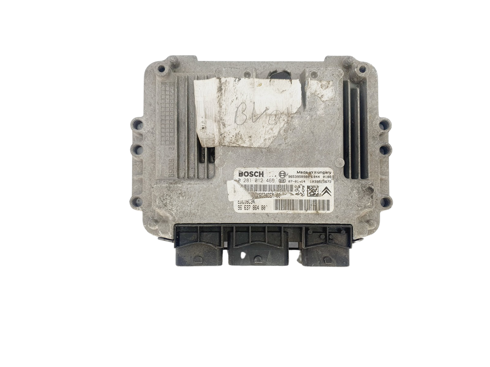 Steuergerät 0281012465 9663786480 9653958980 PSA Bosch 38911 main product photo