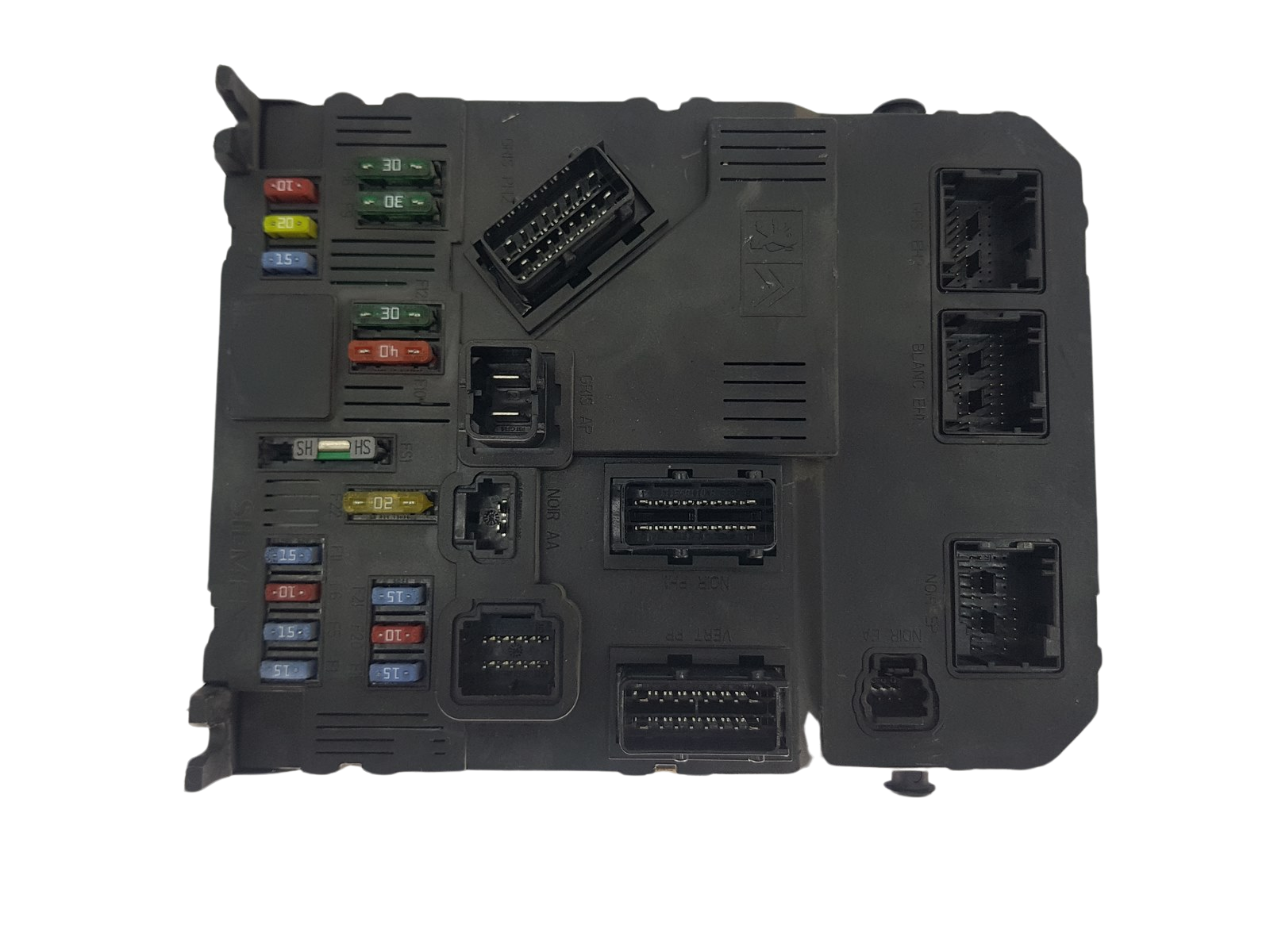 Steuergerät BSI E02-00 9653667680 S118085220E PSA Siemens 1801 main product photo