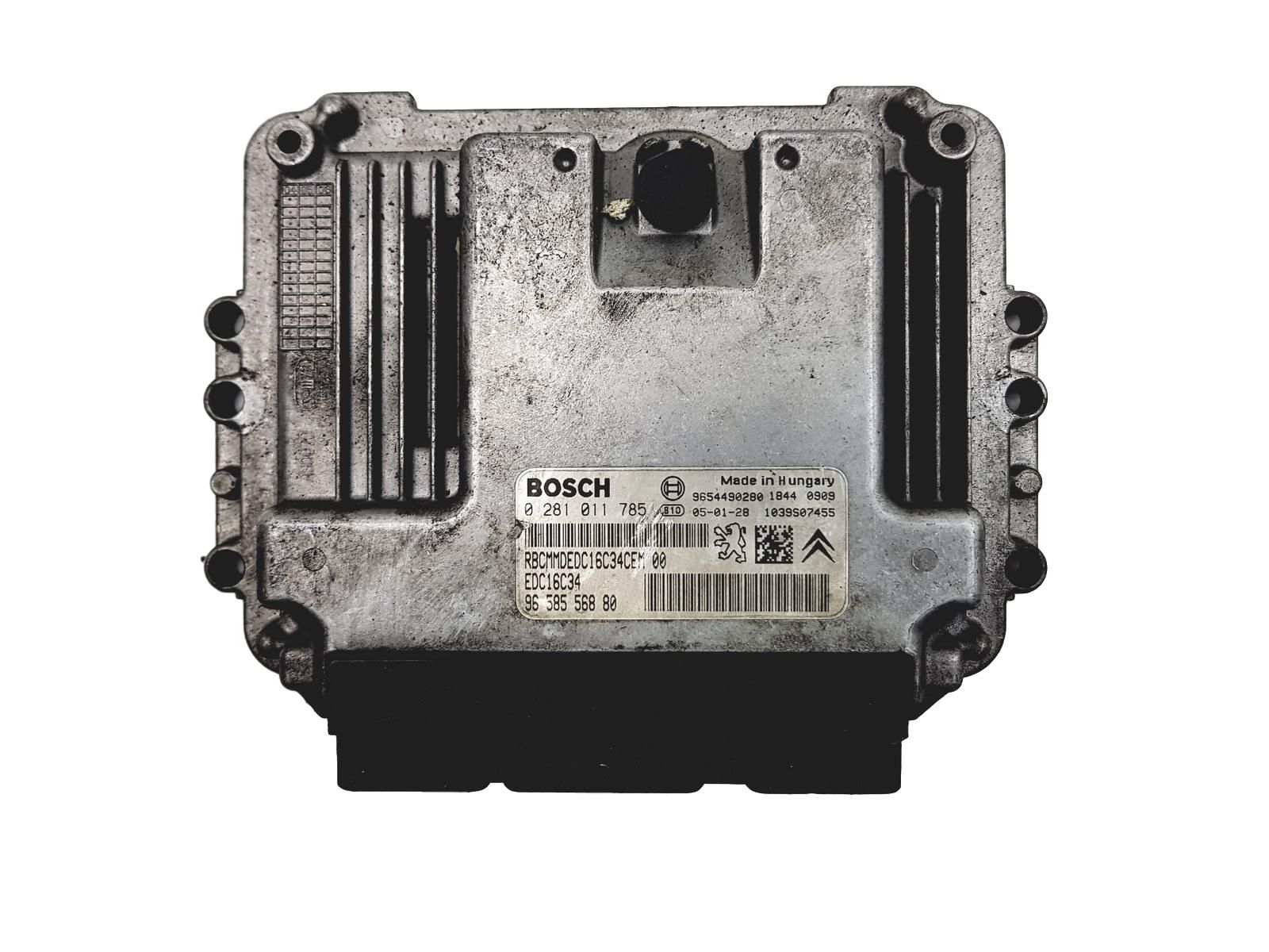 Steuergerät 0281011785 9658556880 9654490280 PSA Bosch 3076 main product photo