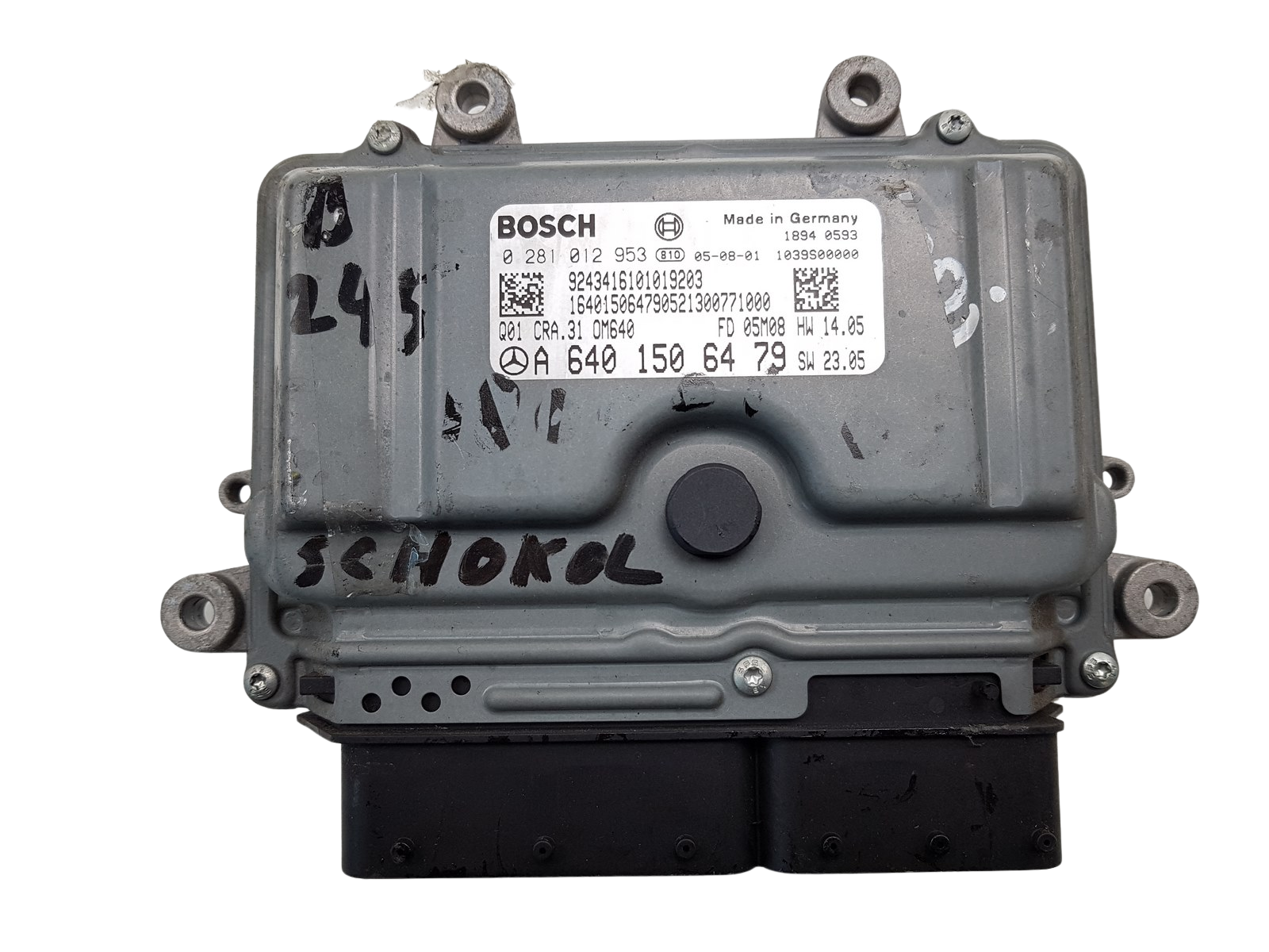 Steuergerät Mercedes-Benz A B A6401506479 0281012953 2.0 CDI main product photo