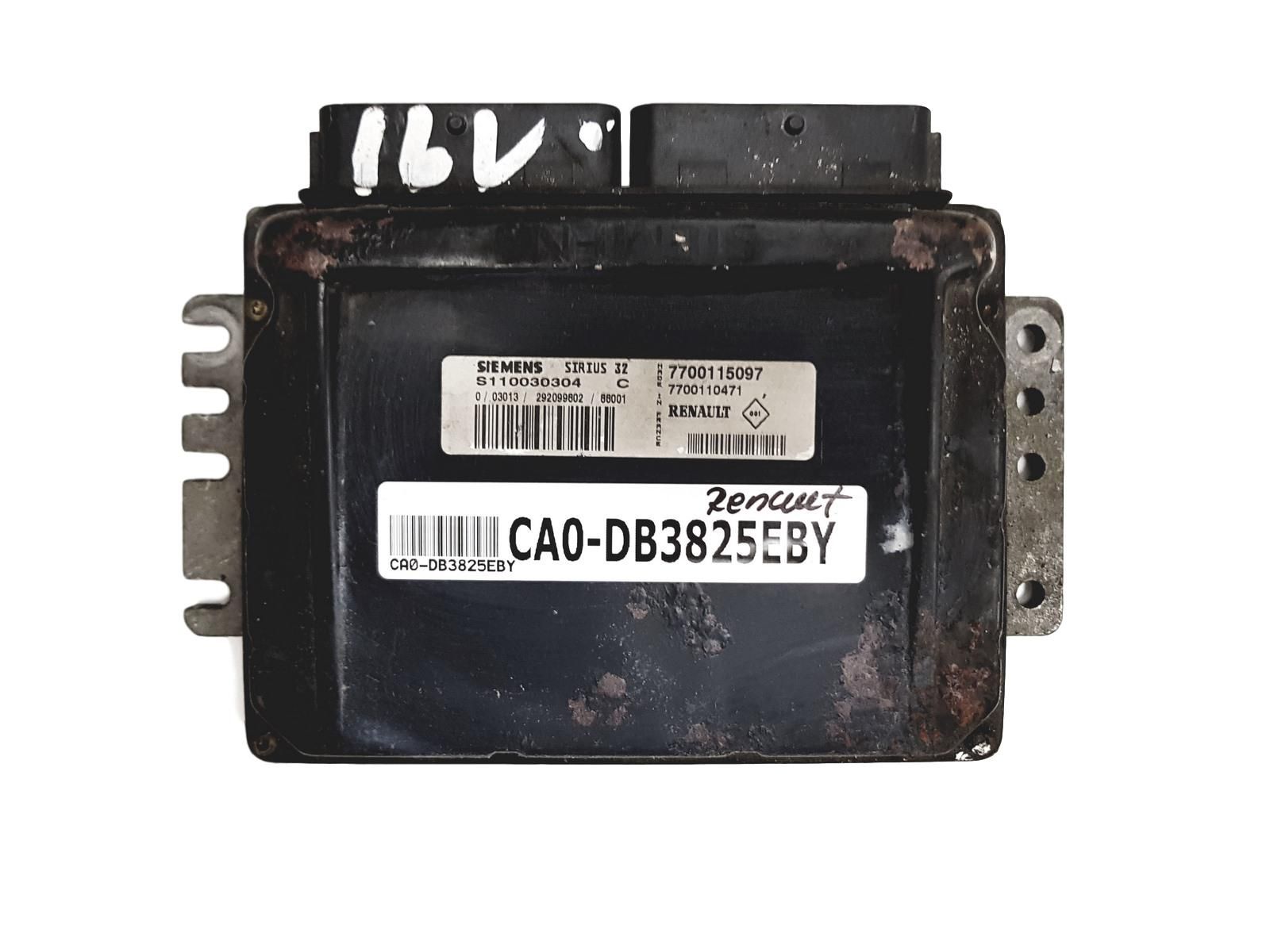 Steuergerät S110030304C 7700115097 7700110471 Renault Siemens 3825 main product photo
