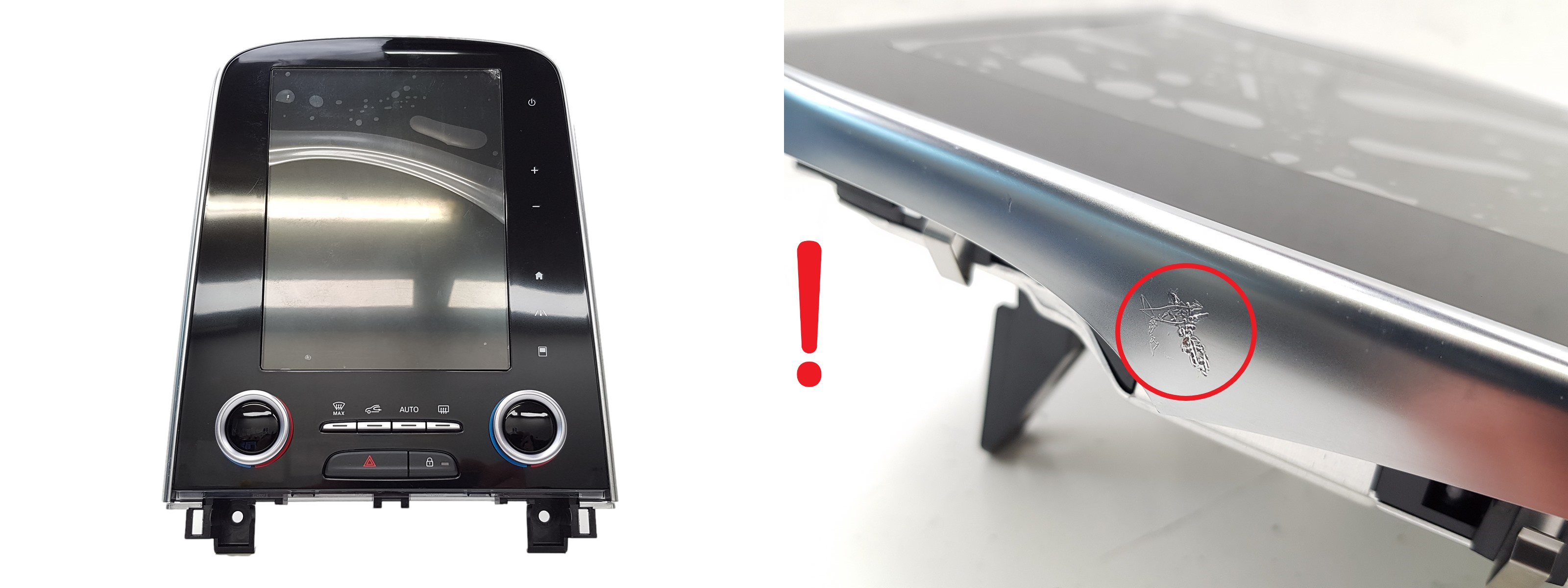 Display Für Navigationssystem A/C Renault Espace 5 280907095R 0km main product photo