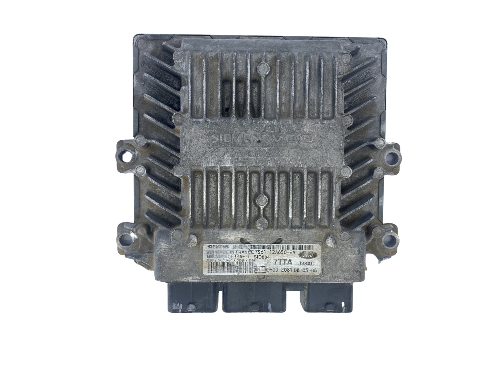 Steuergerät 7S61-12A650-EA 5WS40632A-T SID 804 7TTA Ford Siemens 50722 main product photo
