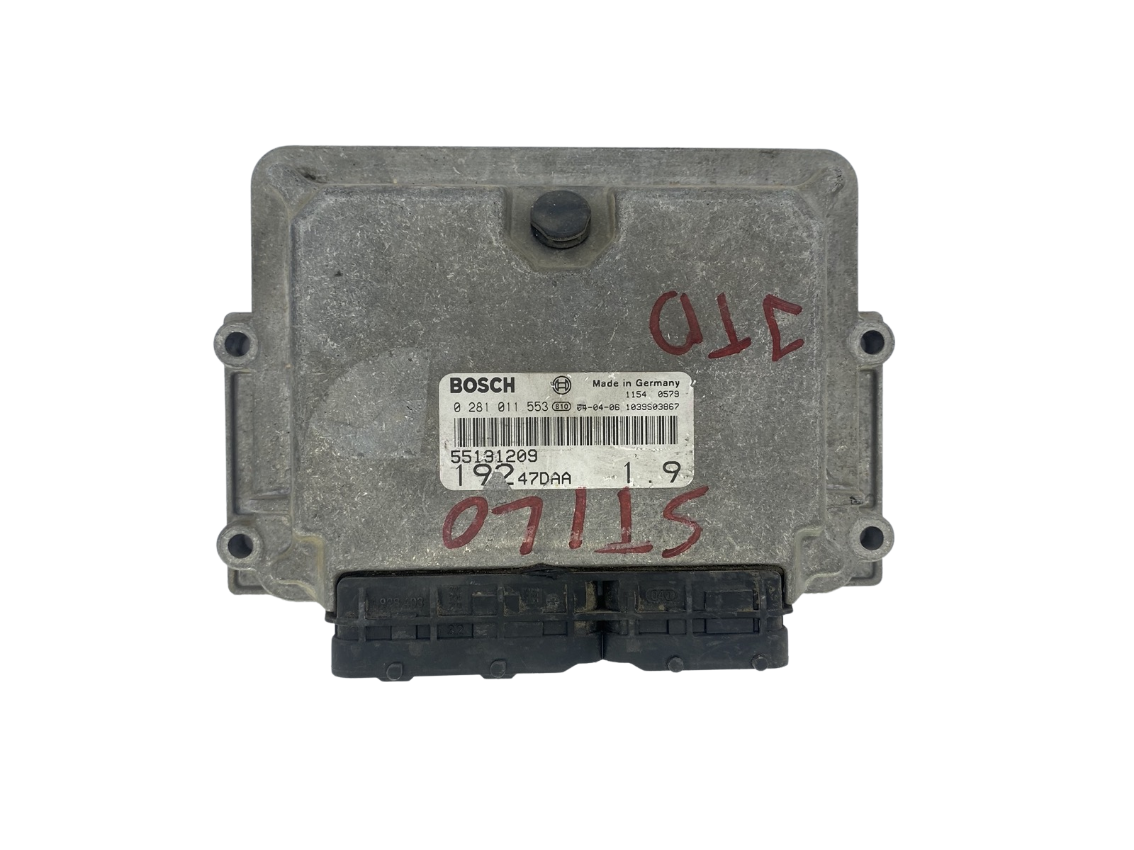 Steuergerät 55191209 0281011553 192 47DAA Fiat Bosch 51885 main product photo