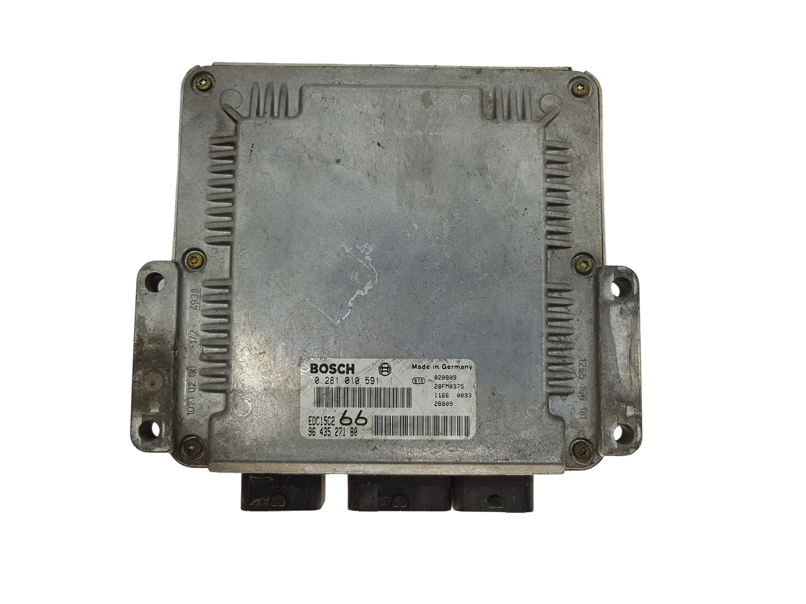 Steuergerät 0281010591 9643527180 28FM0375 PSA Bosch 13491 main product photo