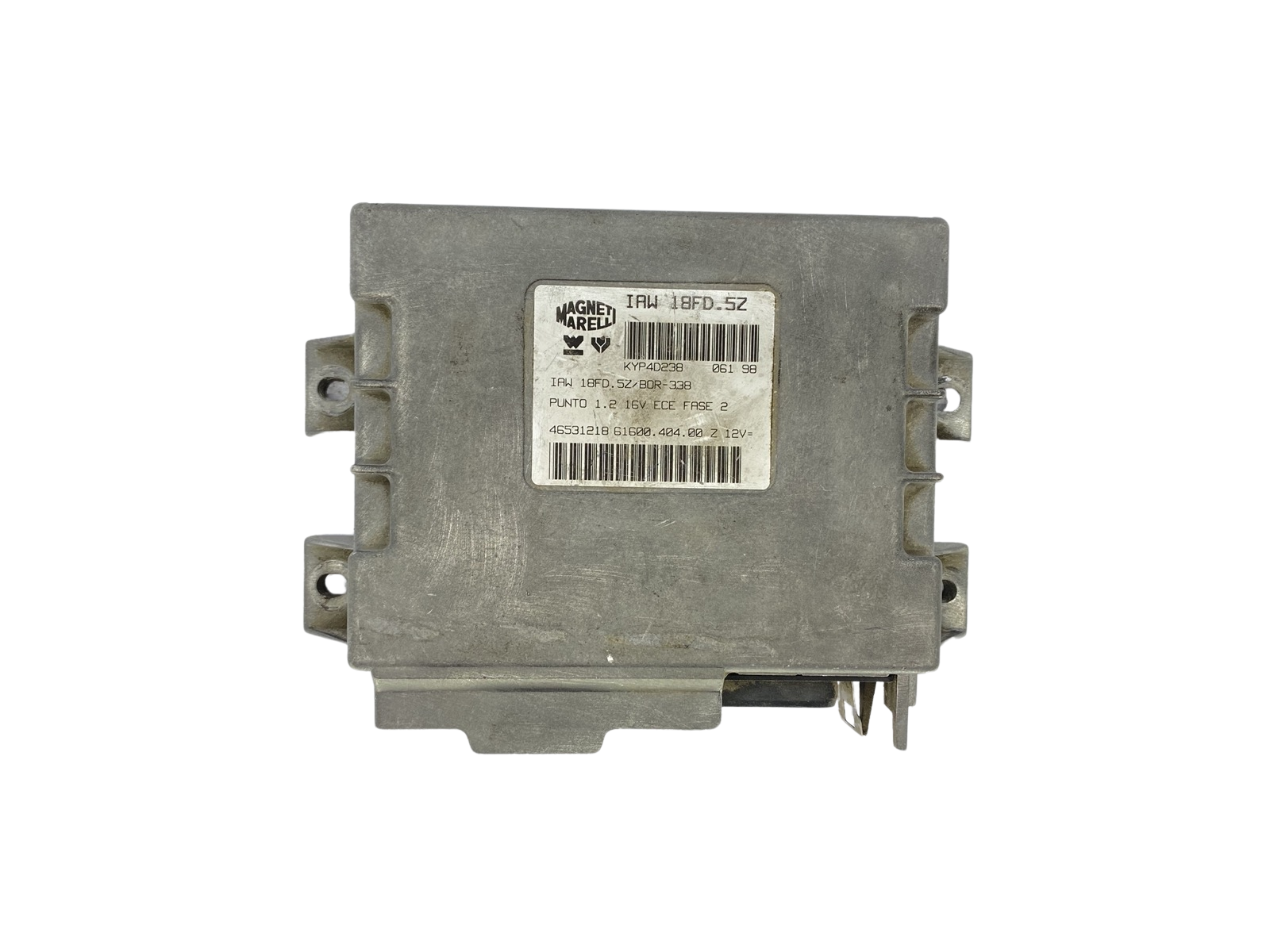 Steuergerät IAW18FD.5Z 46531218 61600.404.00 Fiat Magneti Marelli 56087 main product photo