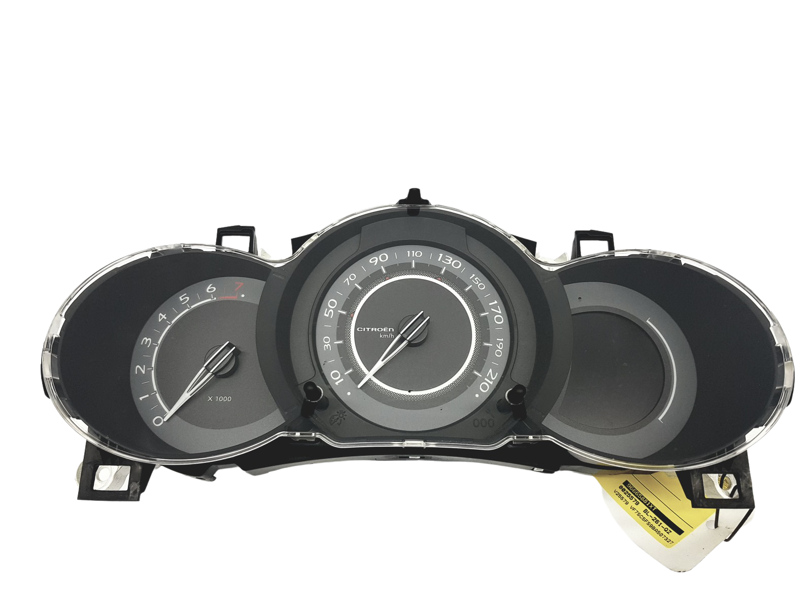 Tacho Kombiinstrument Citroen C3 96665881XT A2C53365600 45215 main product photo