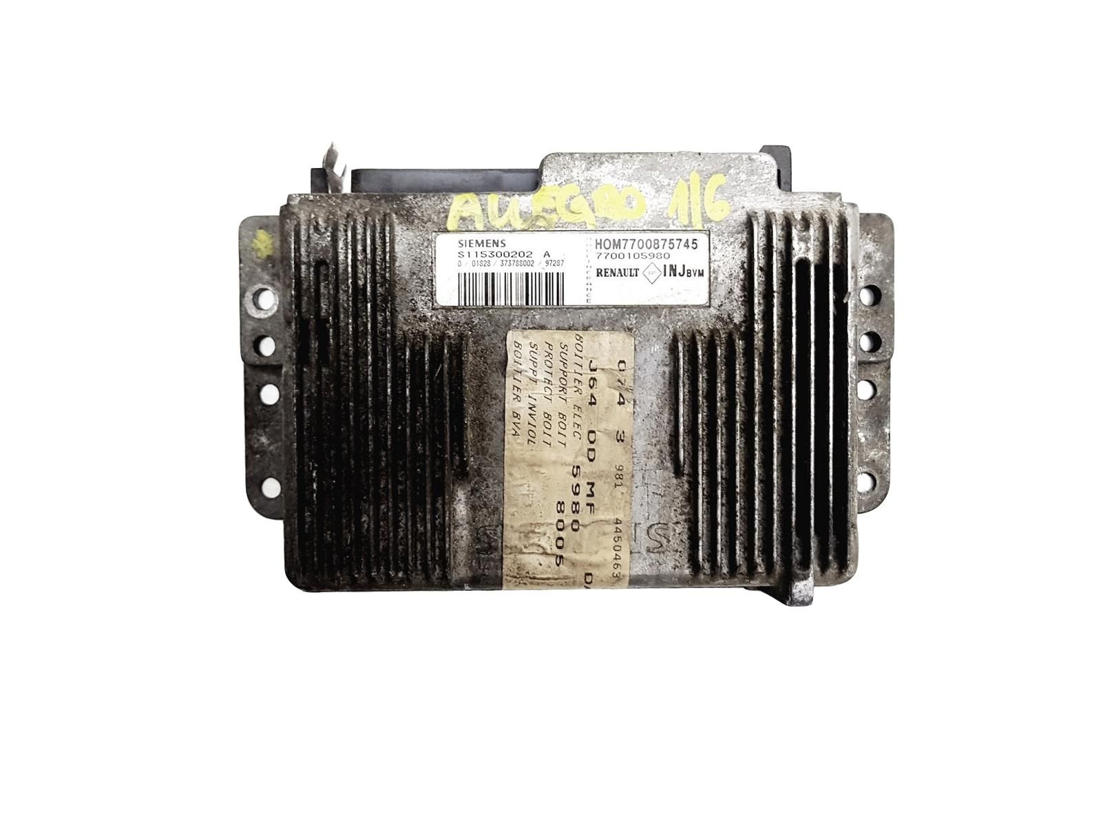 Steuergerät S115300202A 7700875745 7700105980 Renault Siemens 4601 main product photo