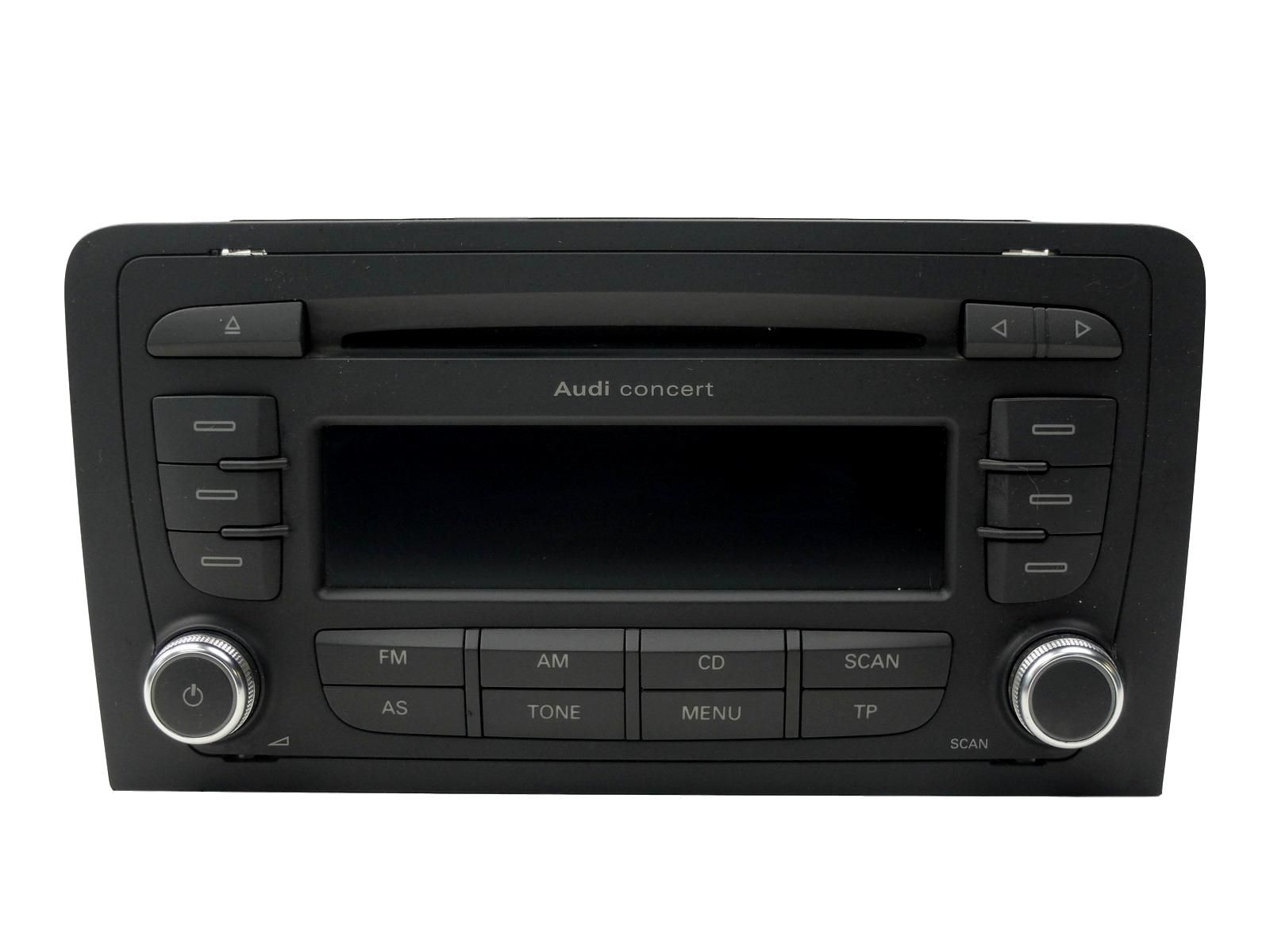 Cd-Radio Audi A3 8P0035186P 7647026380 Concert Blaupunkt main product photo