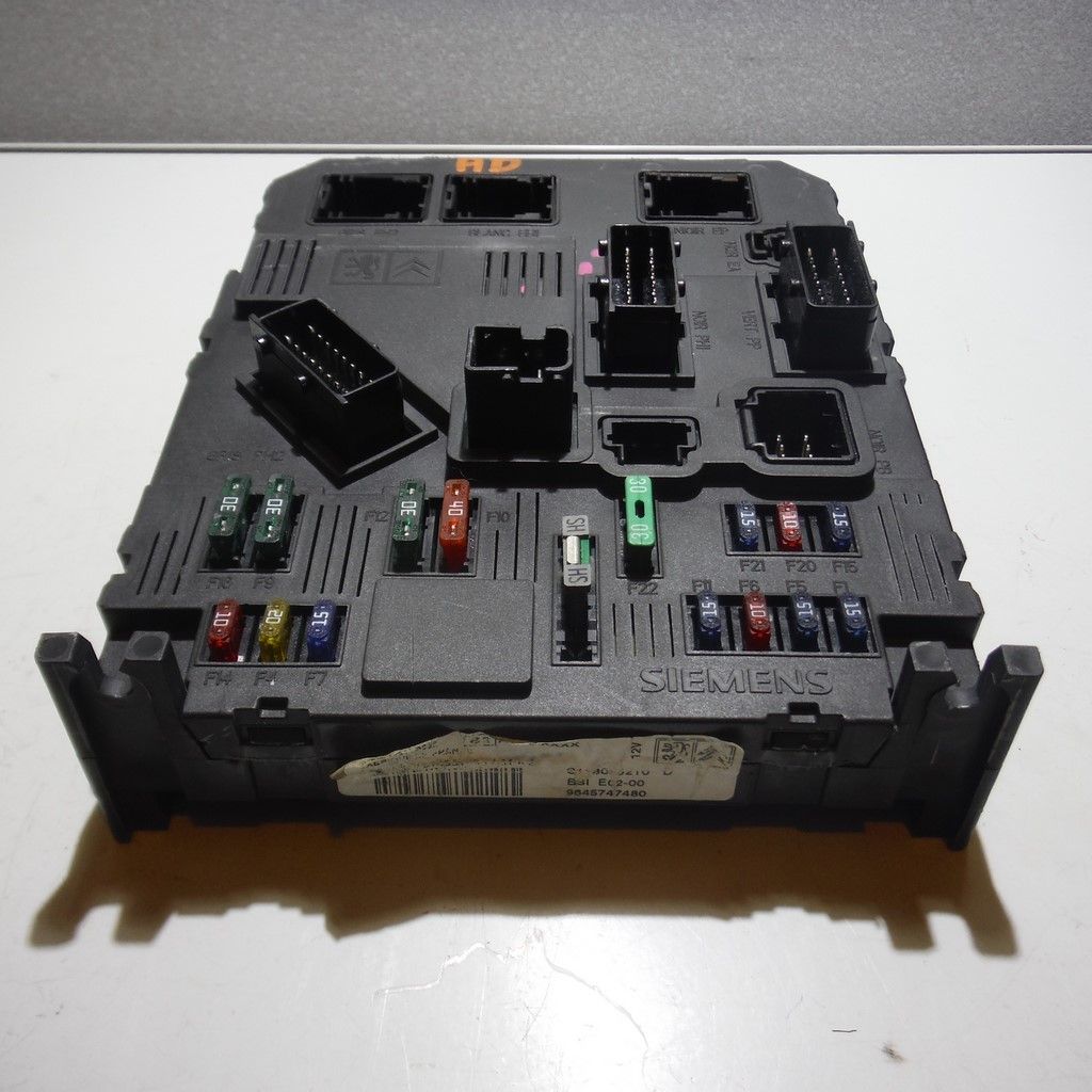 BSI E02-00 Siemens 9645747480 Peugeot 206 Xsara Oryginał main product photo