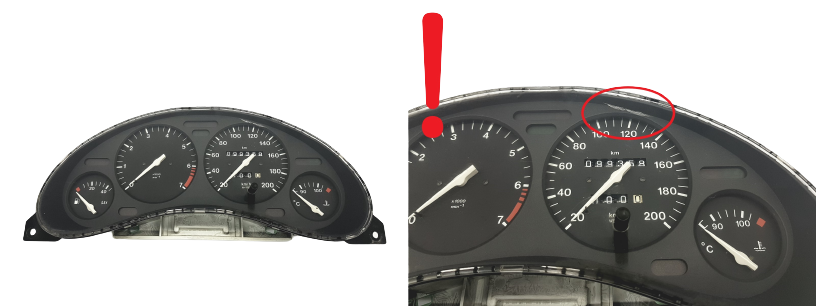 Tacho Kombiinstrument Opel Tigra Corsa 90484149 88481669 54152 main product photo