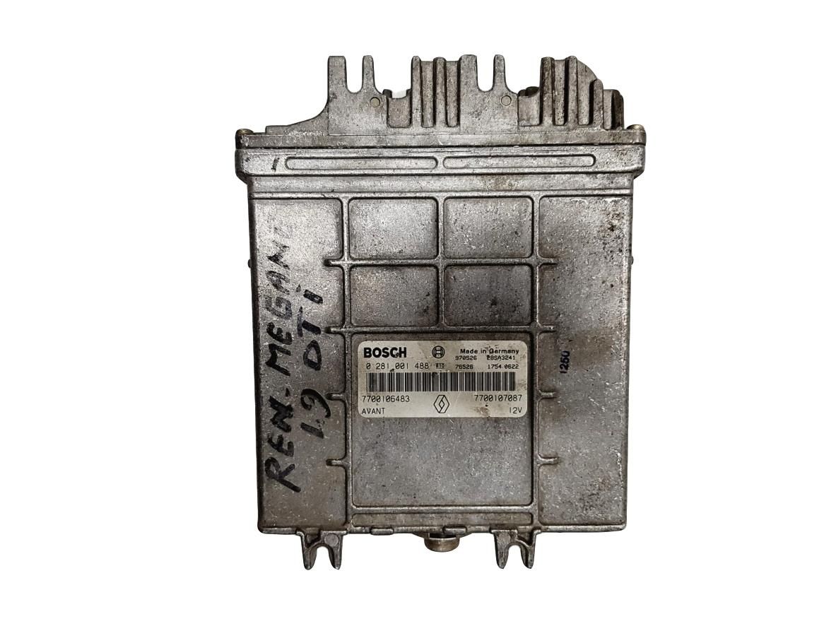 Steuergerät 0281001488 7700106483 7700107087 Renault Bosch main product photo
