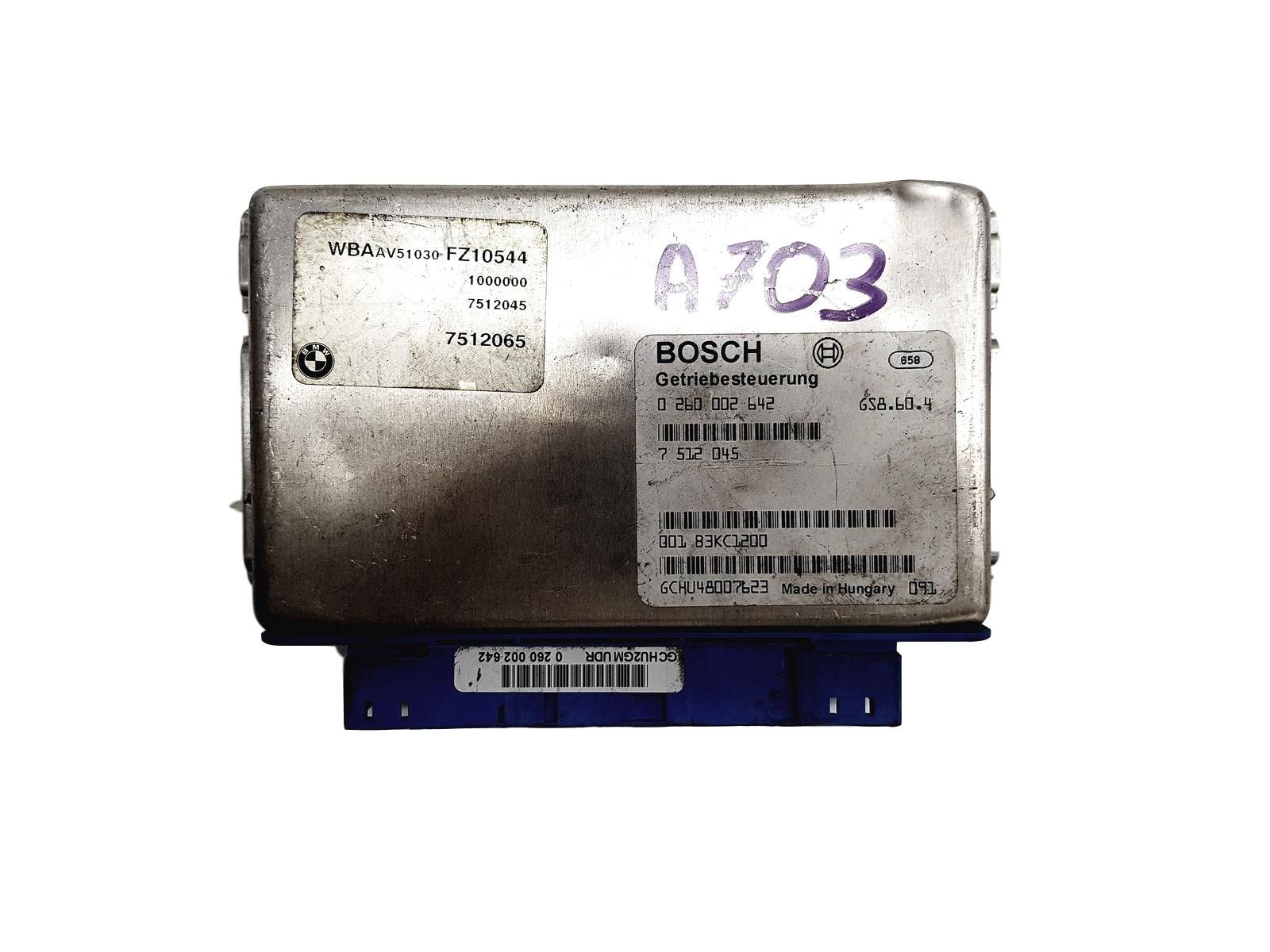 Steuergerät BMW 7512045 0260002642 Bosch main product photo