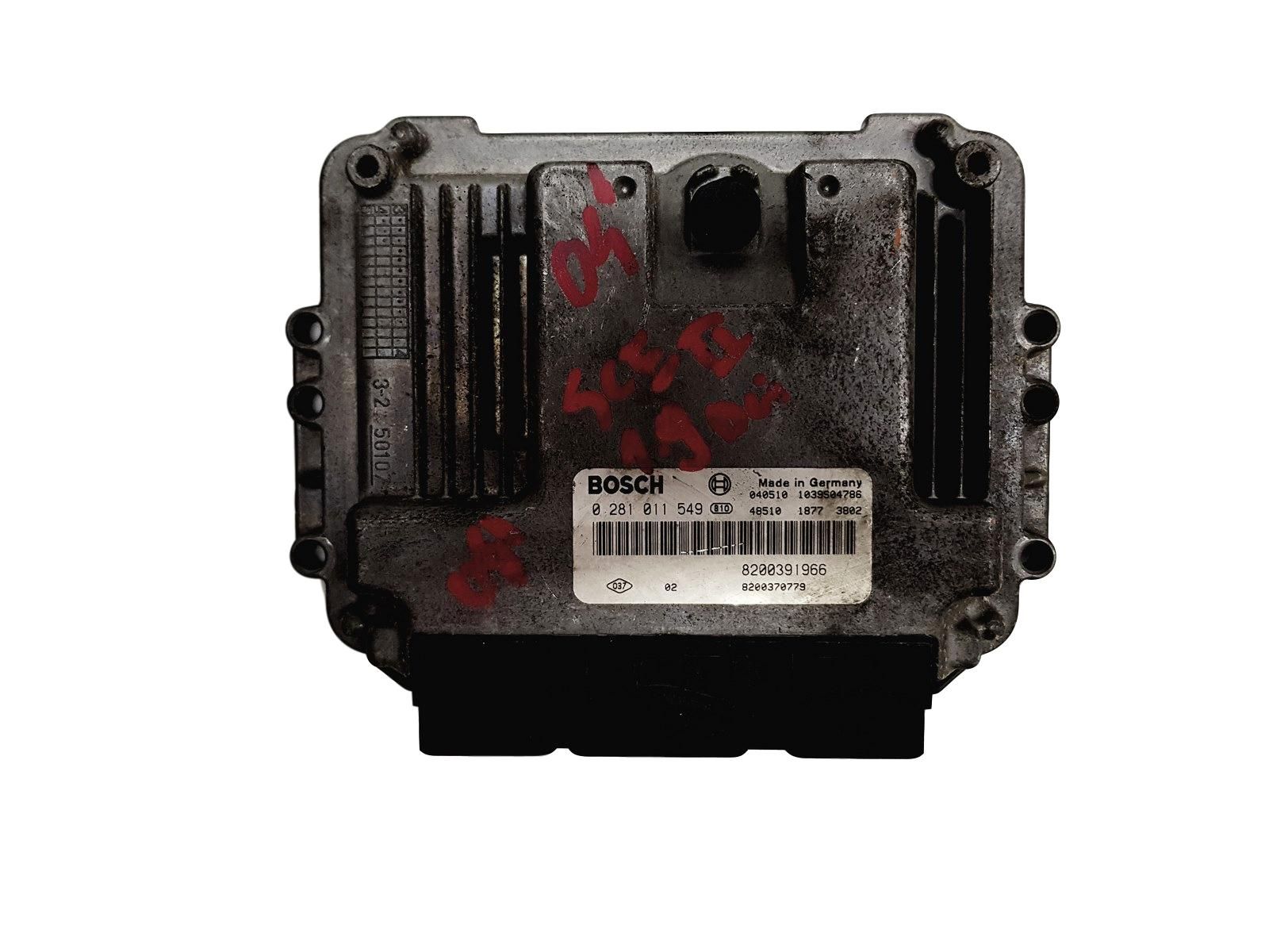 Steuergerät 0281011549 8200310863 8200370779 Renault Bosch 4908 main product photo