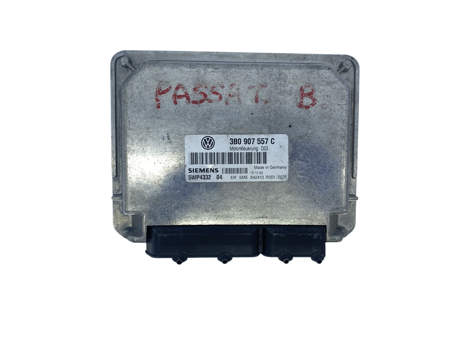 Steuergerät 3B0907557C 5WP4332 Volkswagen Siemens 54505 main product photo