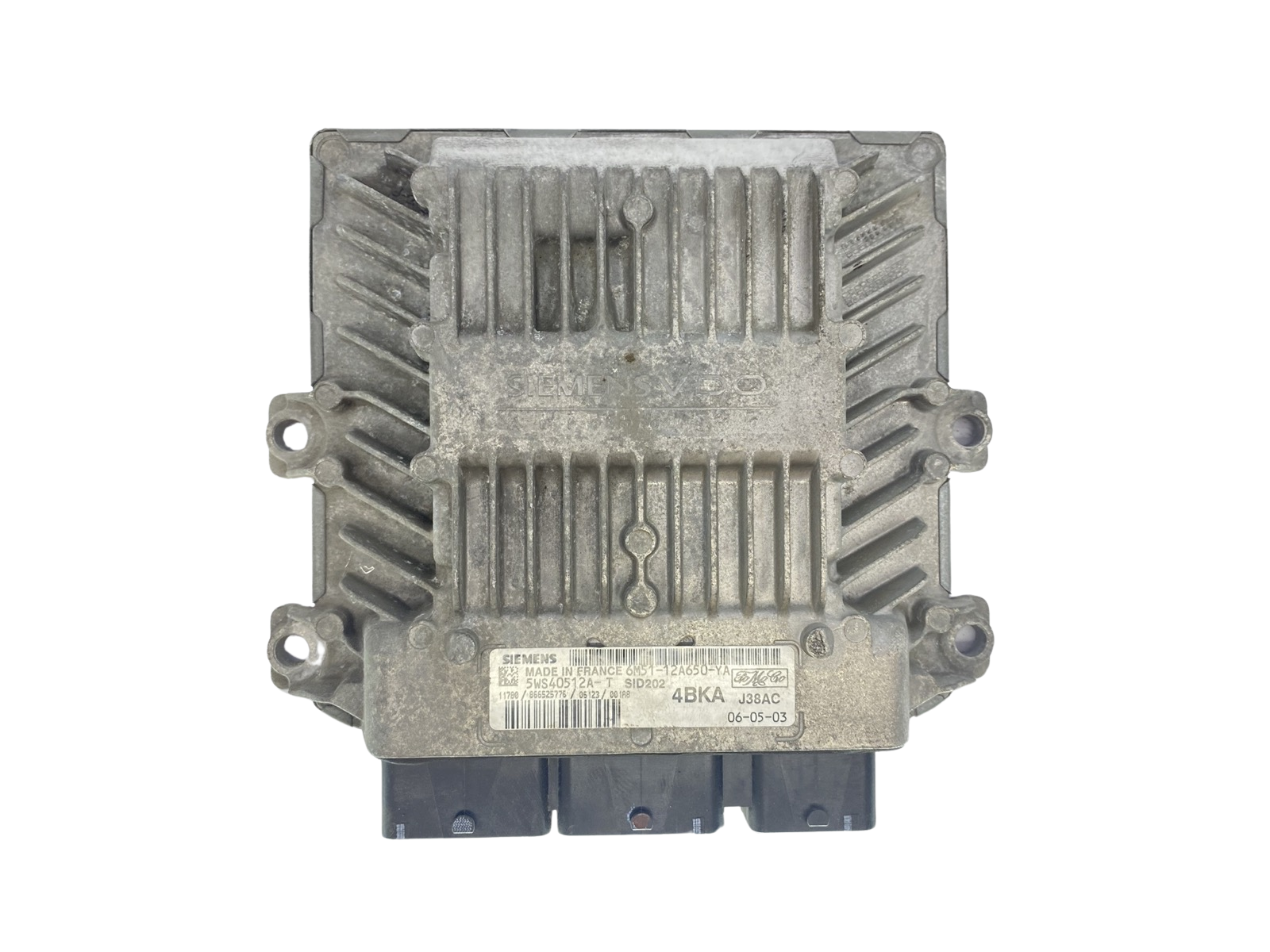Steuergerät 6M51-12A650-YA 5WS40512A-T 4BKA Ford Siemens 63709 main product photo