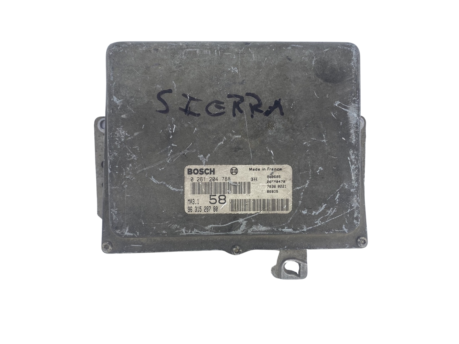 Steuergerät 0261204788 9631528780 PSA Bosch 51889 main product photo