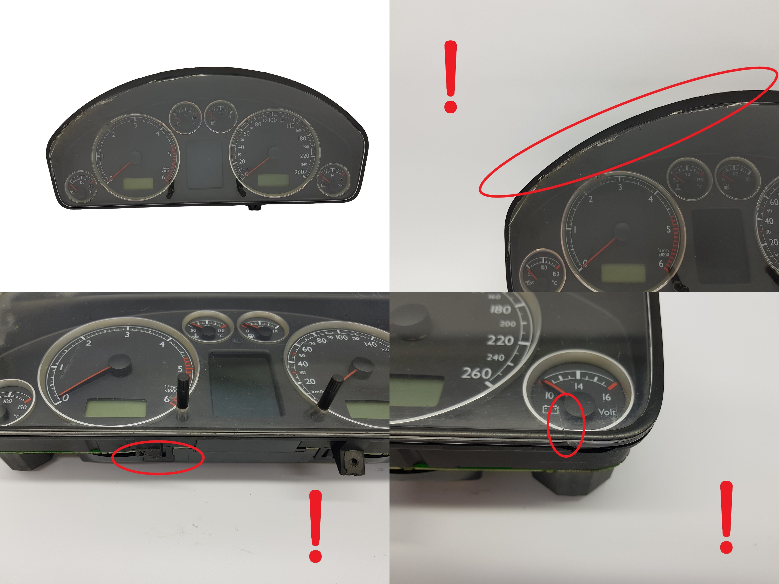 Tacho Kombiinstrument Seat Alhambra 7M7920840L YM2110849CND main product photo