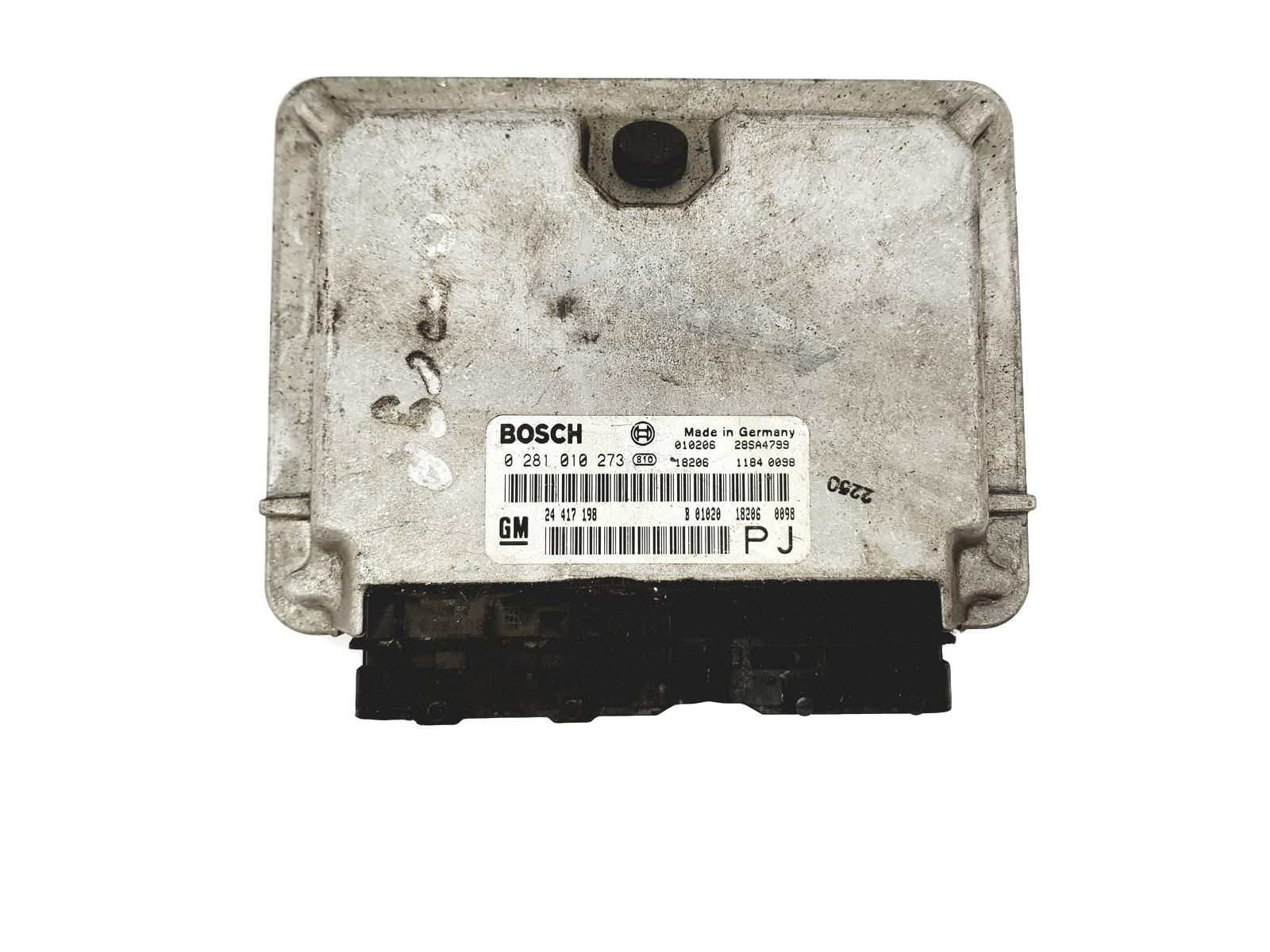 Steuergerät 0281010273 24417198 PJ Opel Bosch14038 main product photo