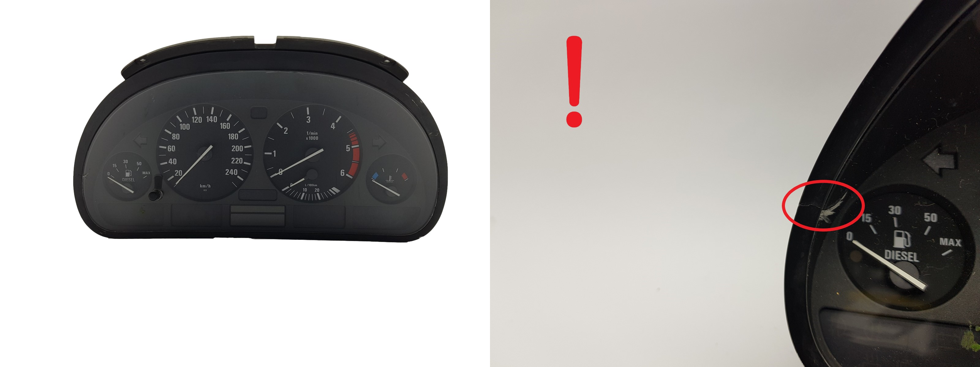 Tacho Kombiinstrument BMW 5 E39 6211 8381198 110008735054 1796 main product photo