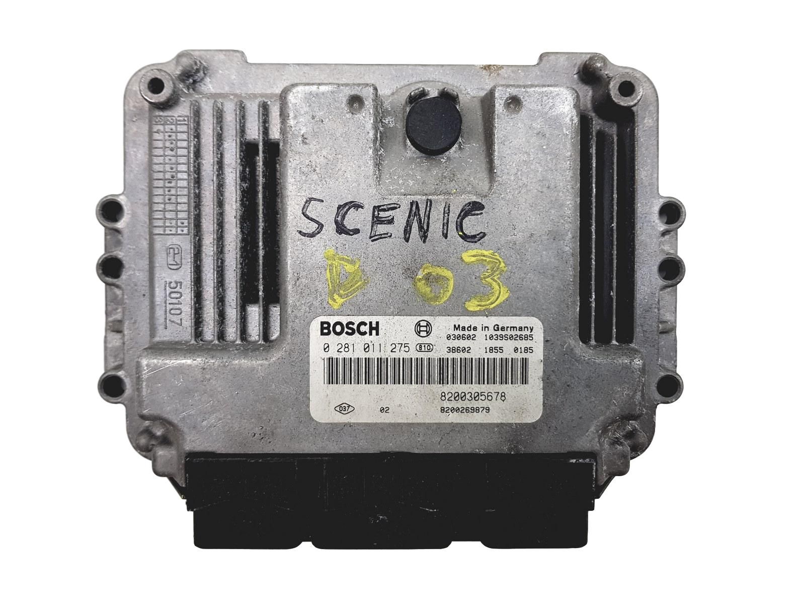 Steuergerät 0281011275 8200305678 8200269879 Renault Bosch main product photo