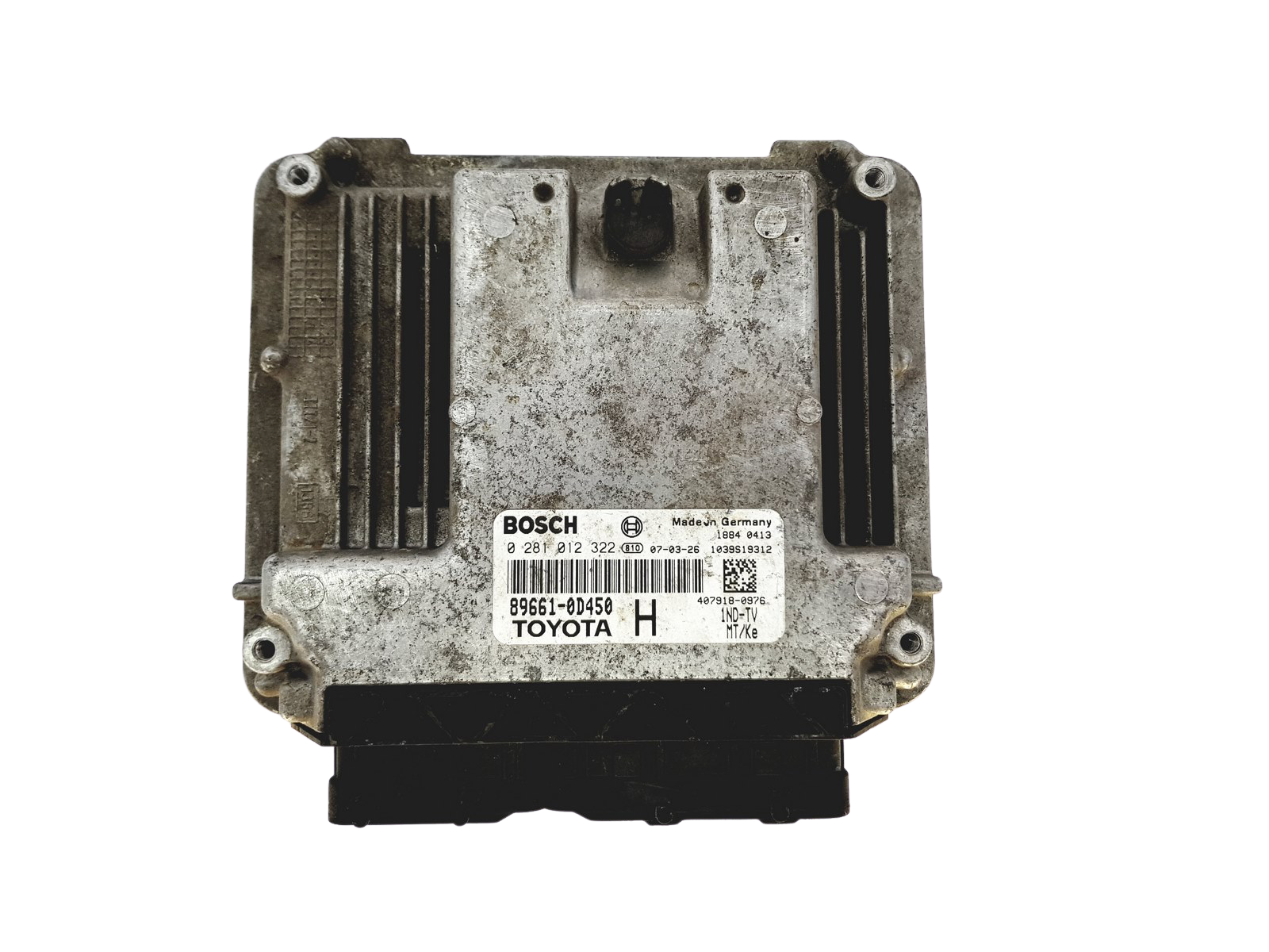 Steuergerät 89661-0D450 0281012322 Toyota Bosch 27478 main product photo