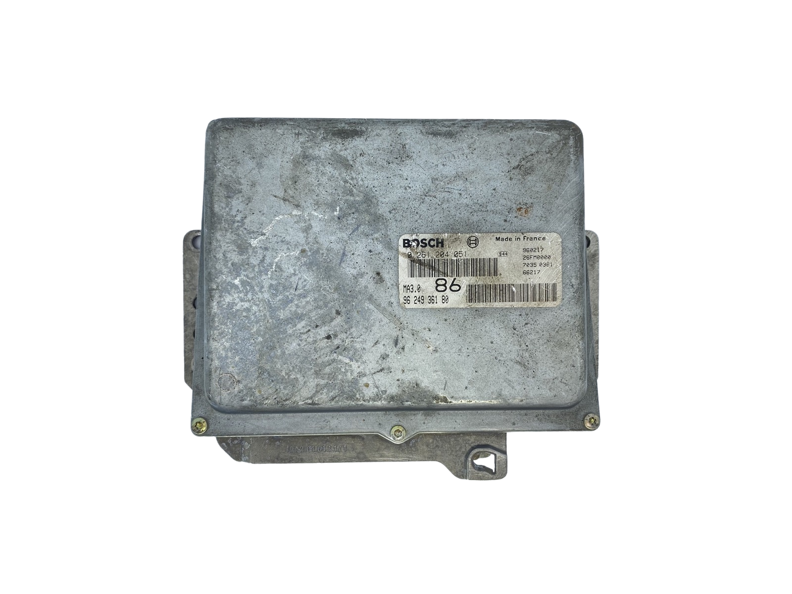 Steuergerät 0261204051 9624936180 MA3.0 PSA Bosch 54874 main product photo
