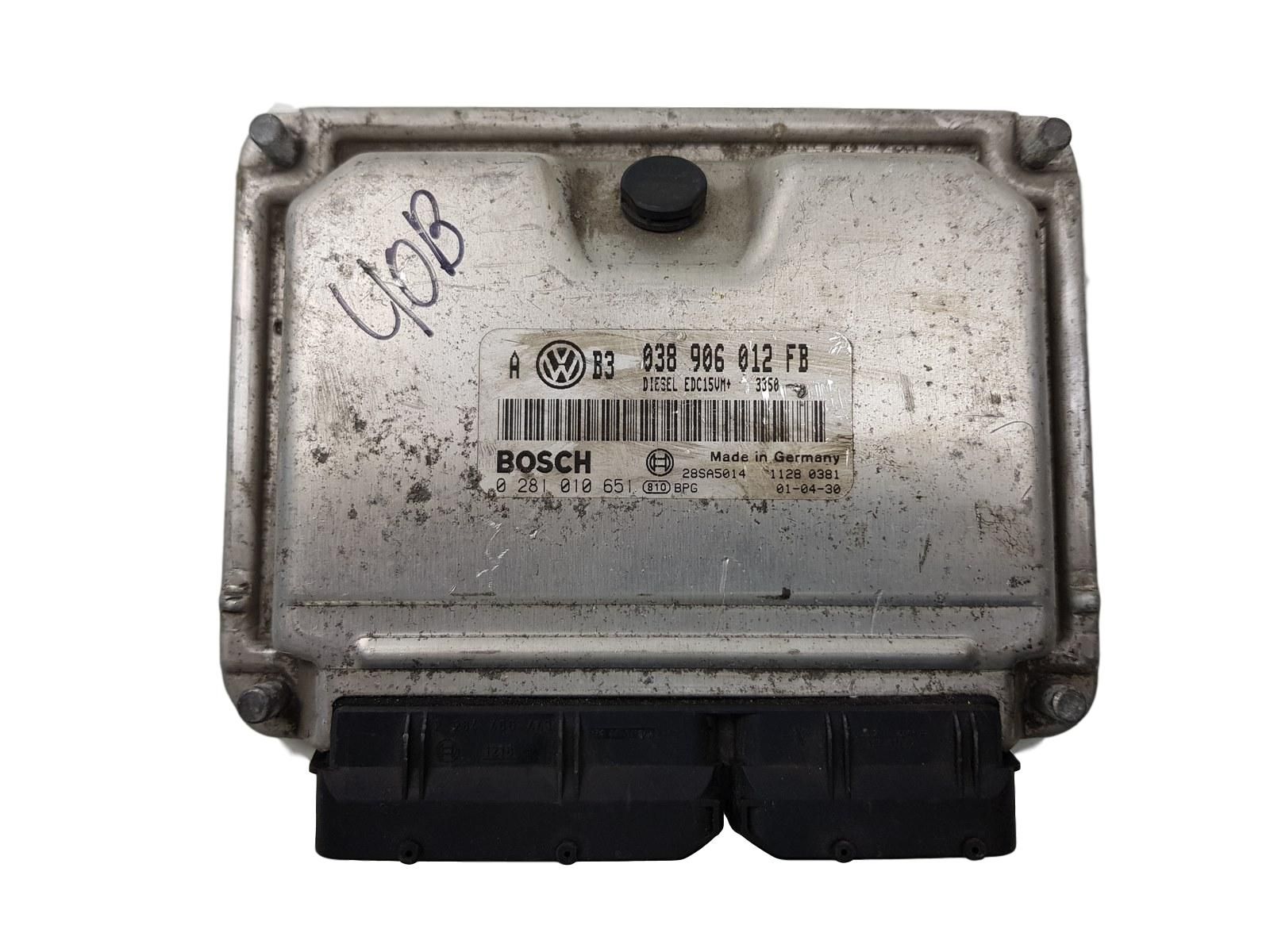 Motorsteuerung 038906012FB 0281010651 VW 1435 main product photo