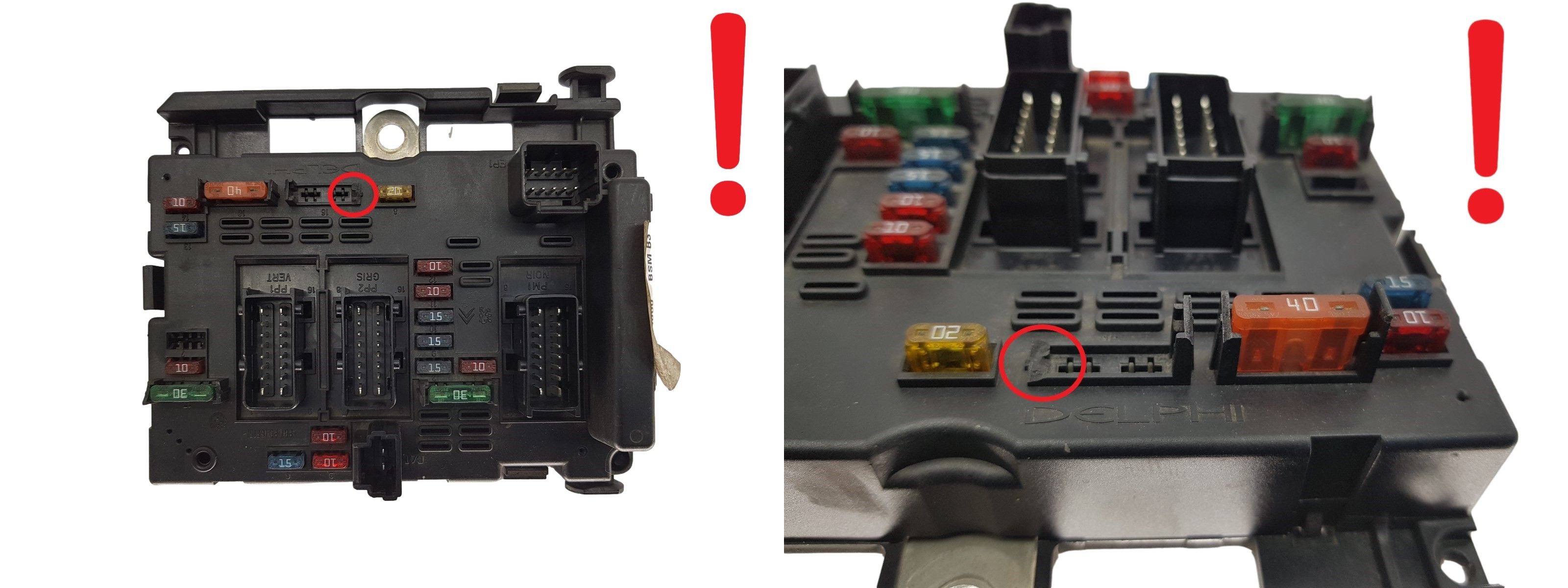 Steuergerät BSM B3 9650664080 PSA Delphi 2188 main product photo