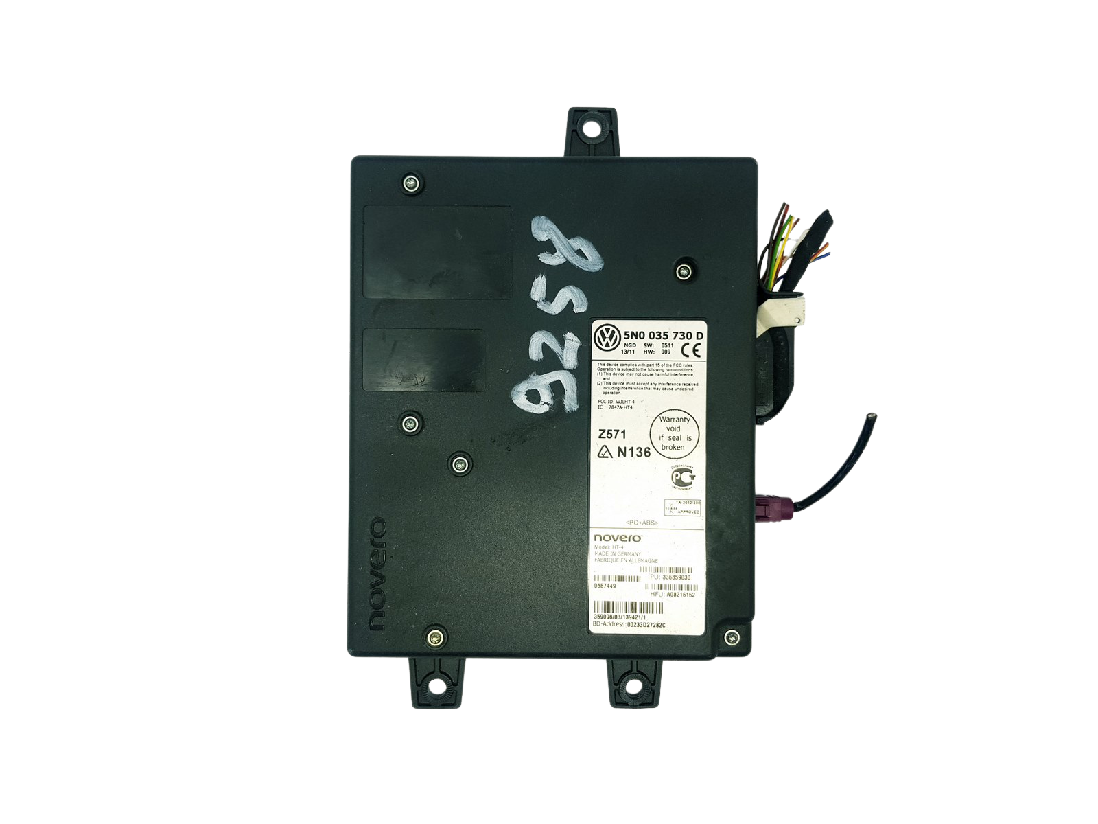 Steuergerät Moduł 5N0035730D 7847A-HT4 WJLHT-4 VW Novero main product photo