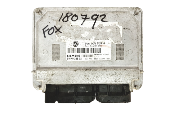 Steuergerät 03D906033H 5WP44238 02 VW Siemens 18780 main product photo