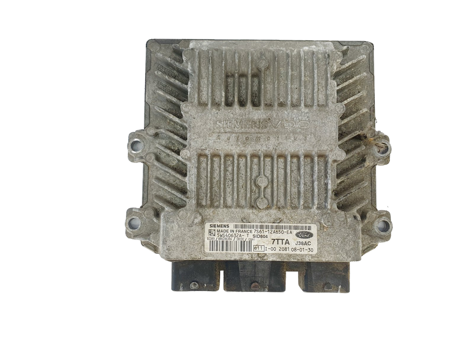 Steuergerät 7S61-12A650-EA 5WS40632A-T SID 804 Ford Siemens 38121 main product photo