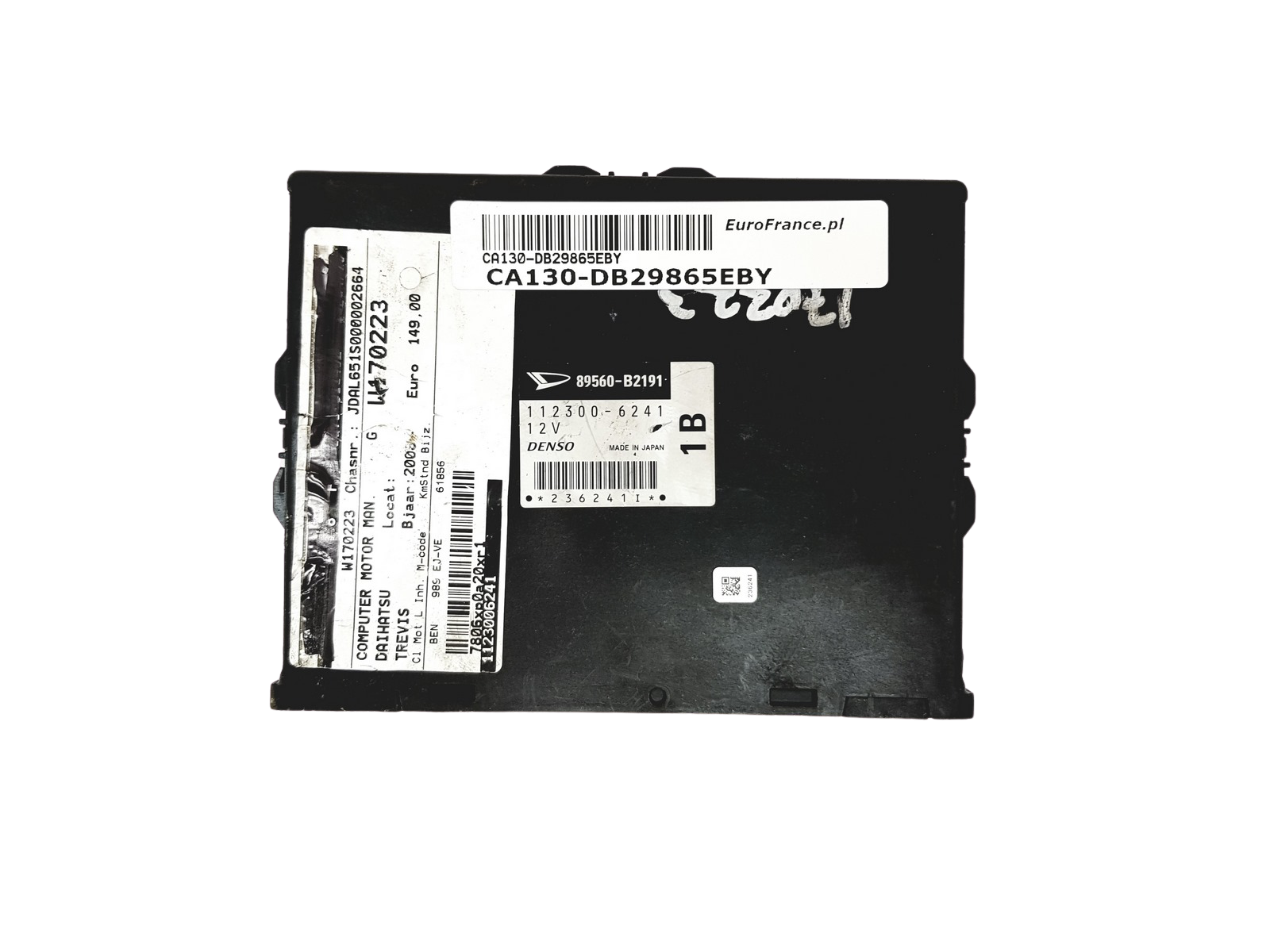 Steuergerät 112300-6241 89560-B2191 Daihatsu Denso 29865 main product photo