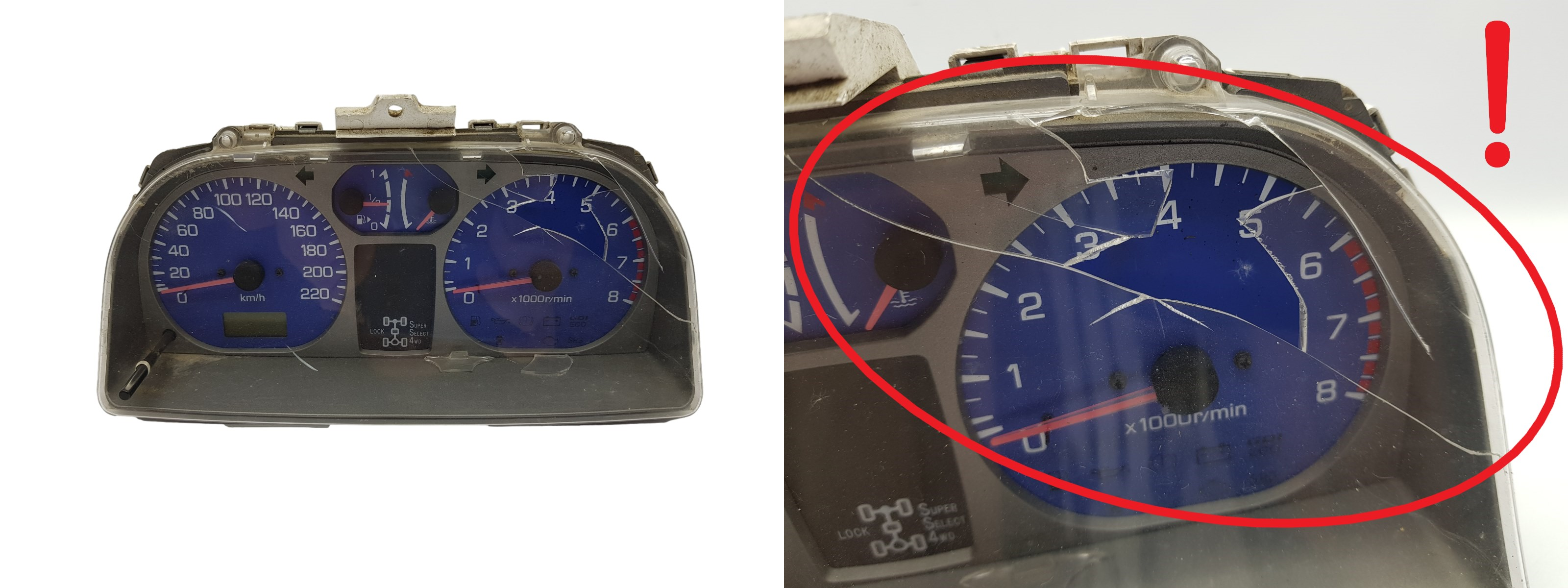 Tacho Kombiinstrument Mitsubishi Pajero MR532359 main product photo