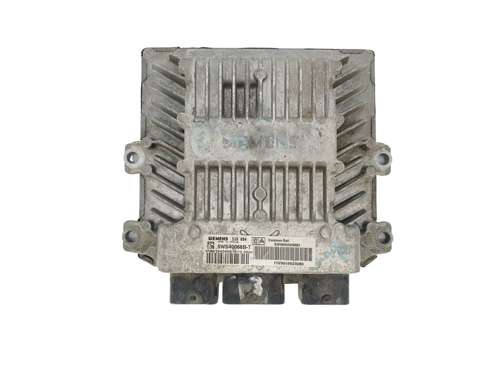 Steuergerät 9648624280 5WS40068B-T SID804 PSA Siemens 37652 main product photo