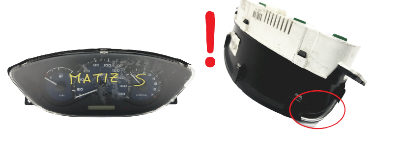 Tacho Kombiinstrument Chevrolet Matiz 96659537 main product photo