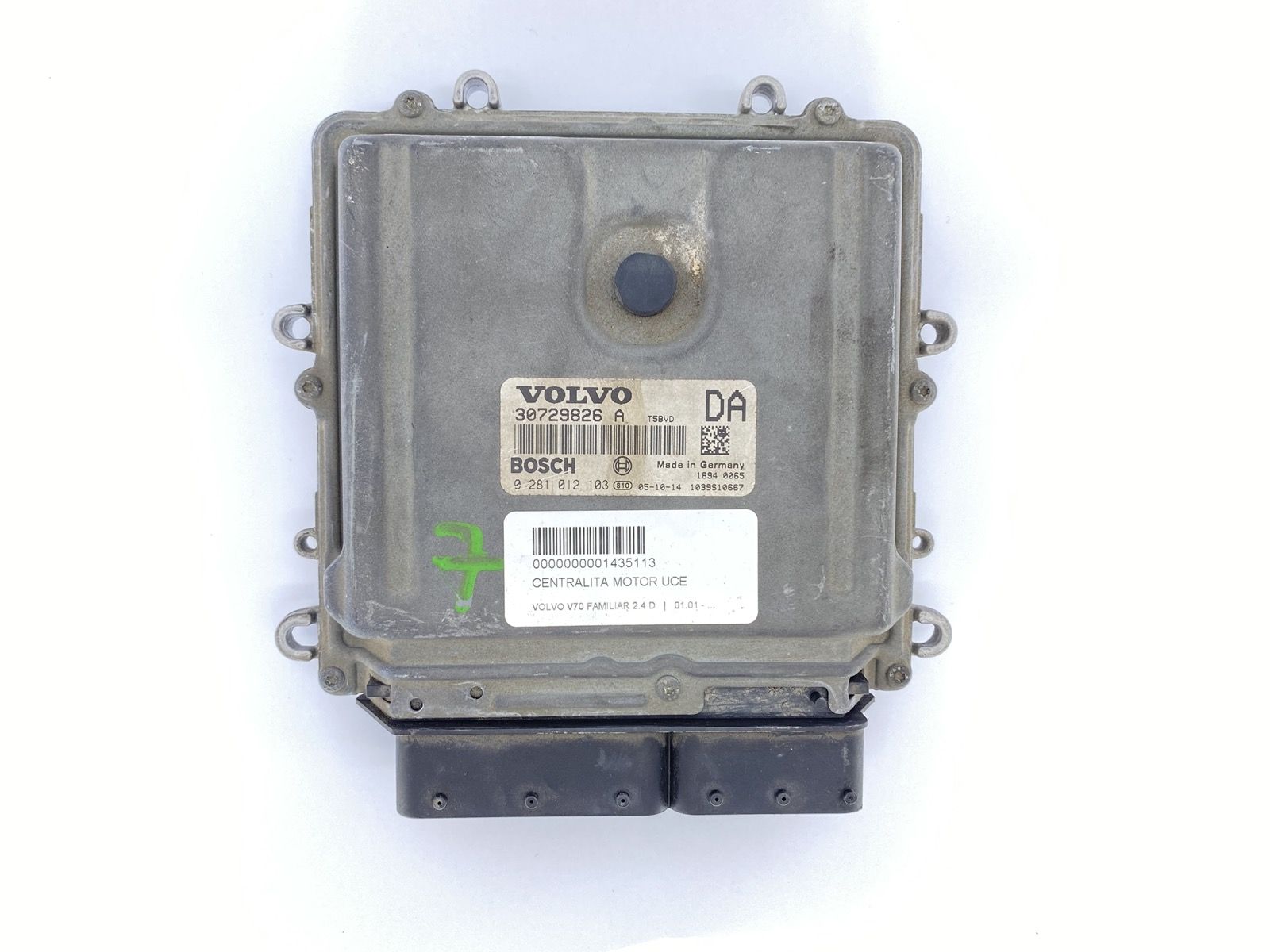 Steuergerät Volvo 30729826A 0281012103 Bosch 59486 main product photo