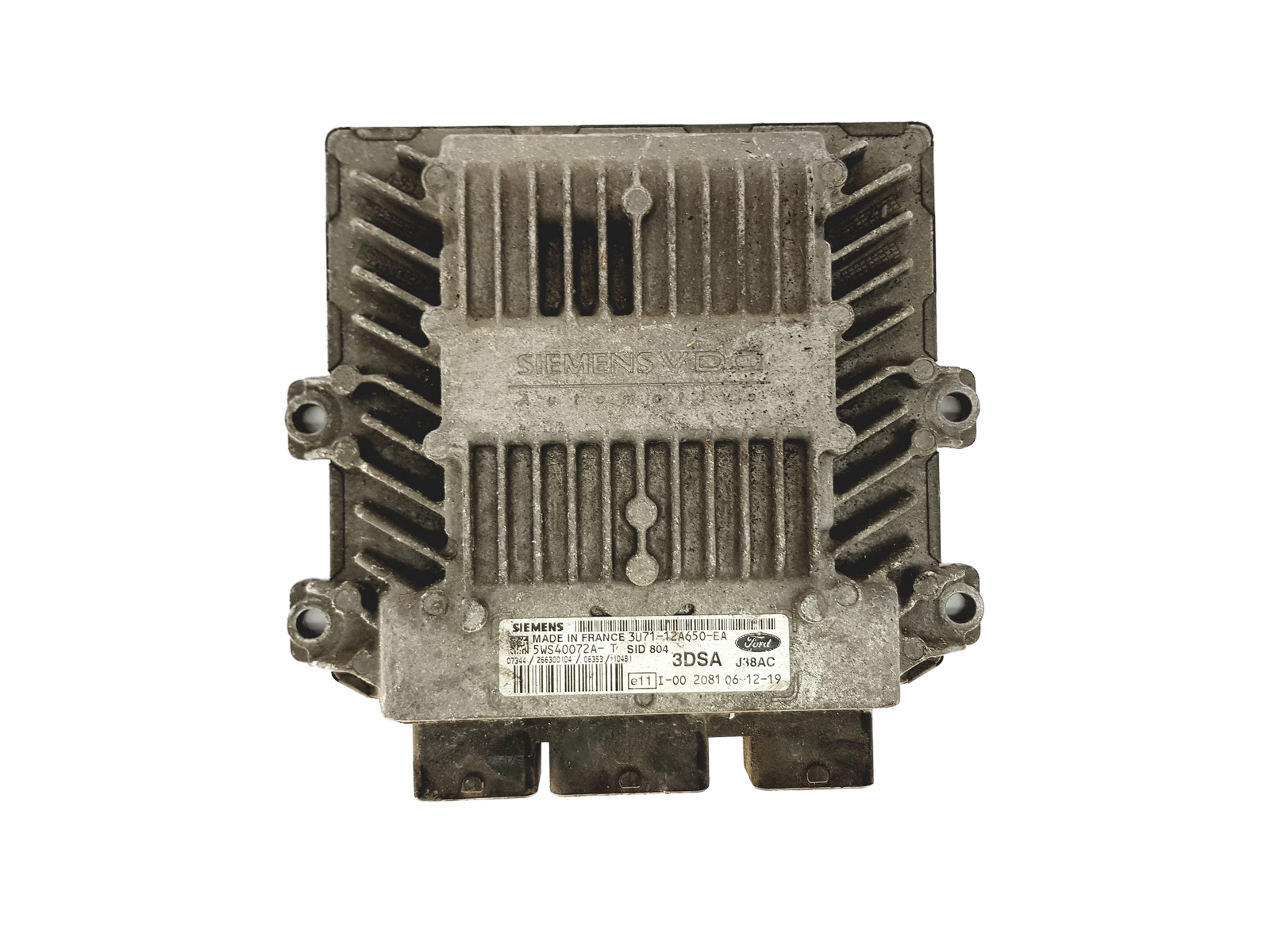 Steuergerät 5WS40072A-T 3U71-12A650-EA Ford Siemens main product photo